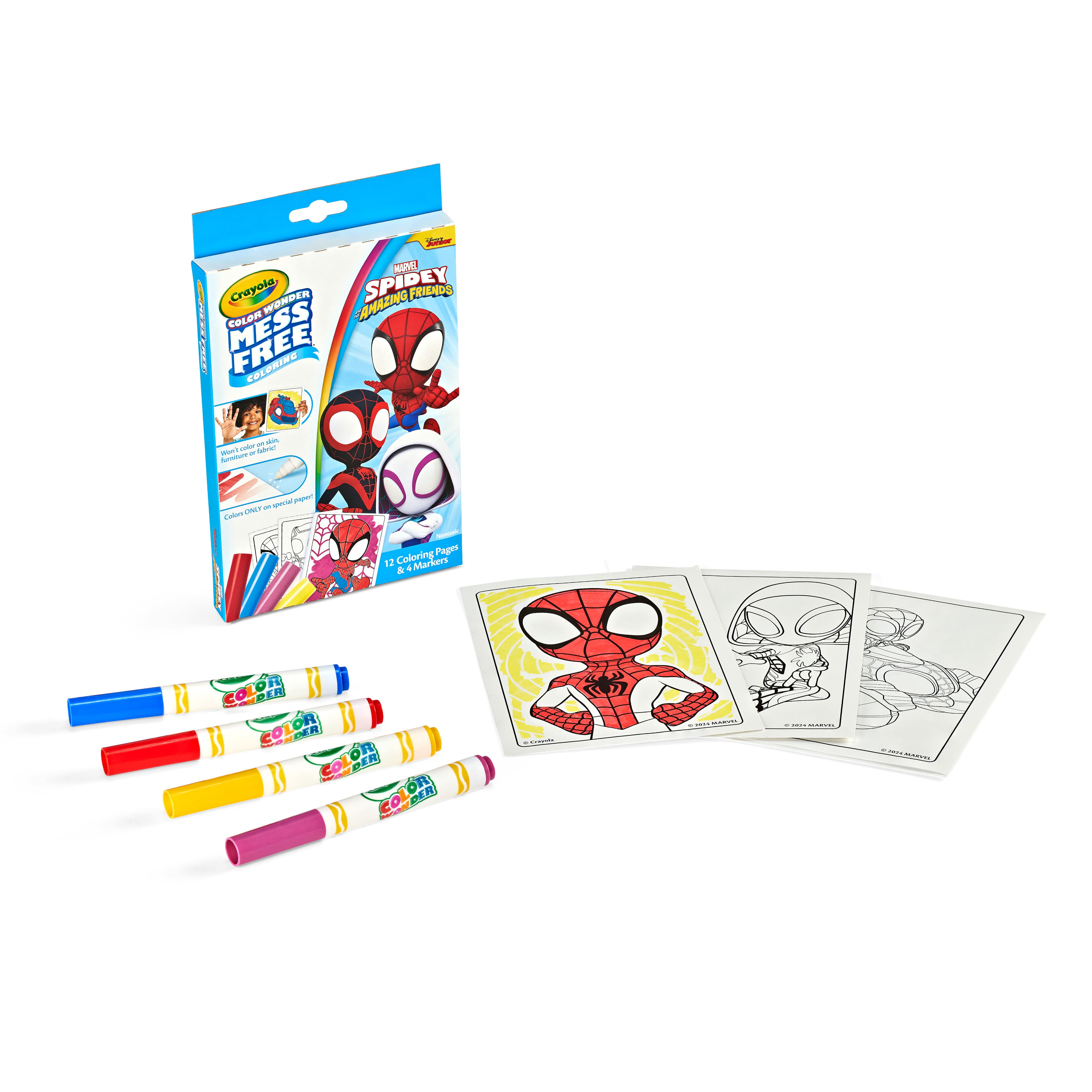 Crayola&#xAE; Color Wonder&#x2122; Spidey &#x26; His Amazing Friends Mini Box Set