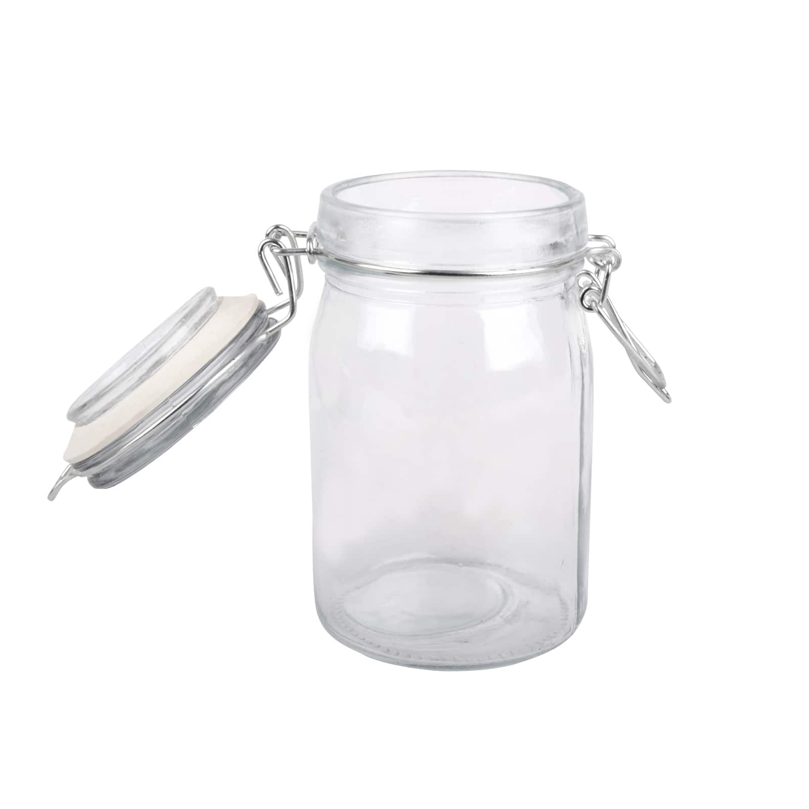 12 Pack: Round Glass Jar with Latch by Ashland | Michaels