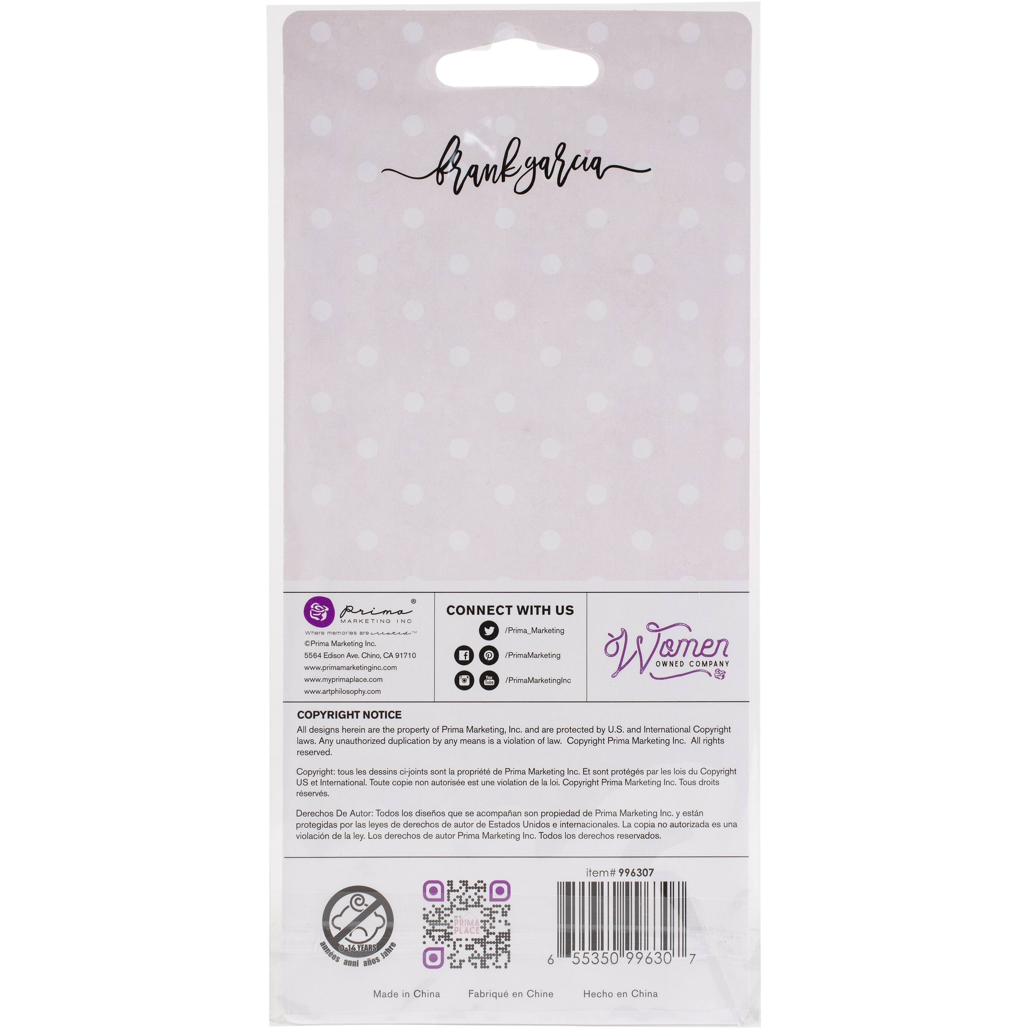 Prima&#xAE; With Love By Frank Garcia Collection Puffy Stickers