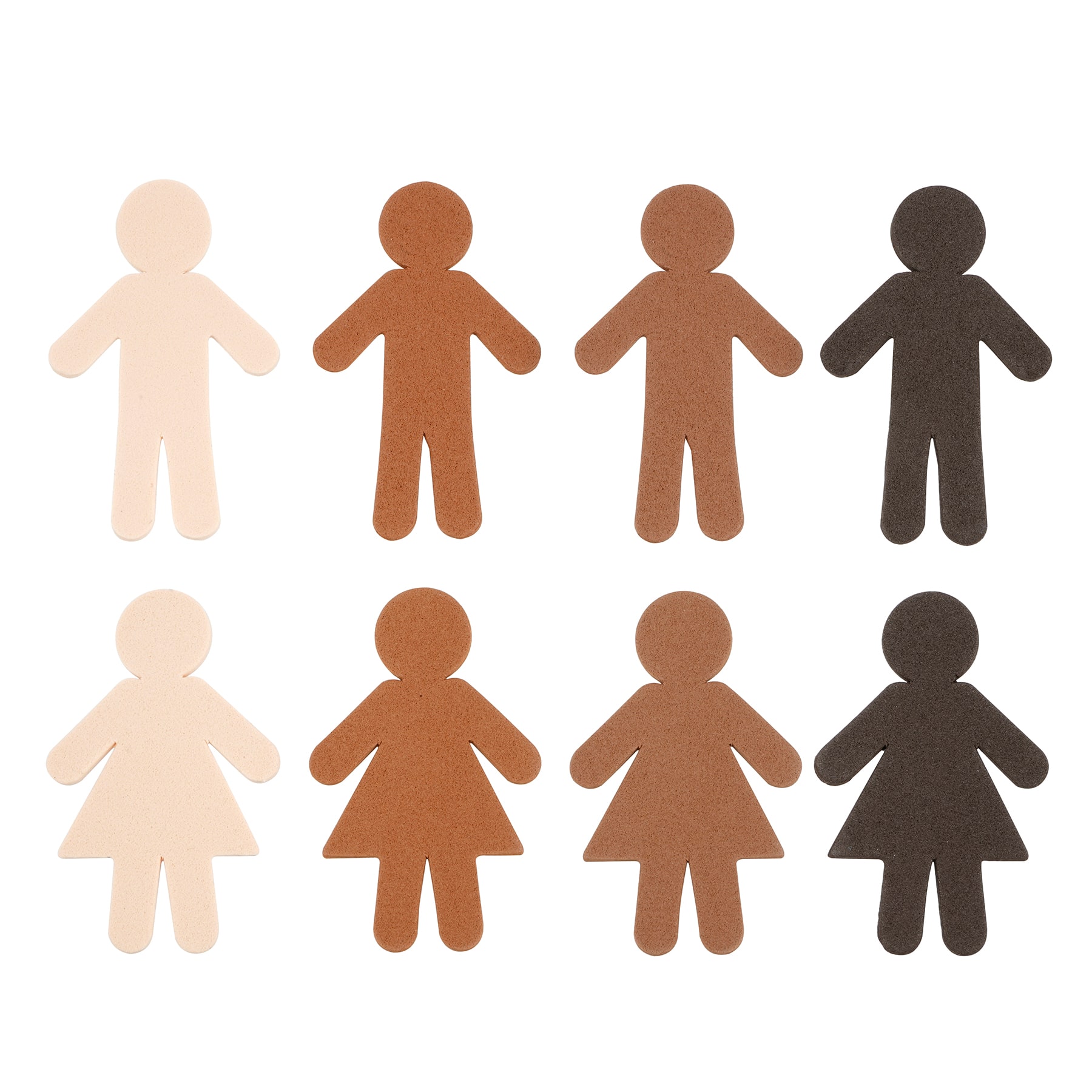 Neutrals People Foam Stickers by Creatology®, 120ct.