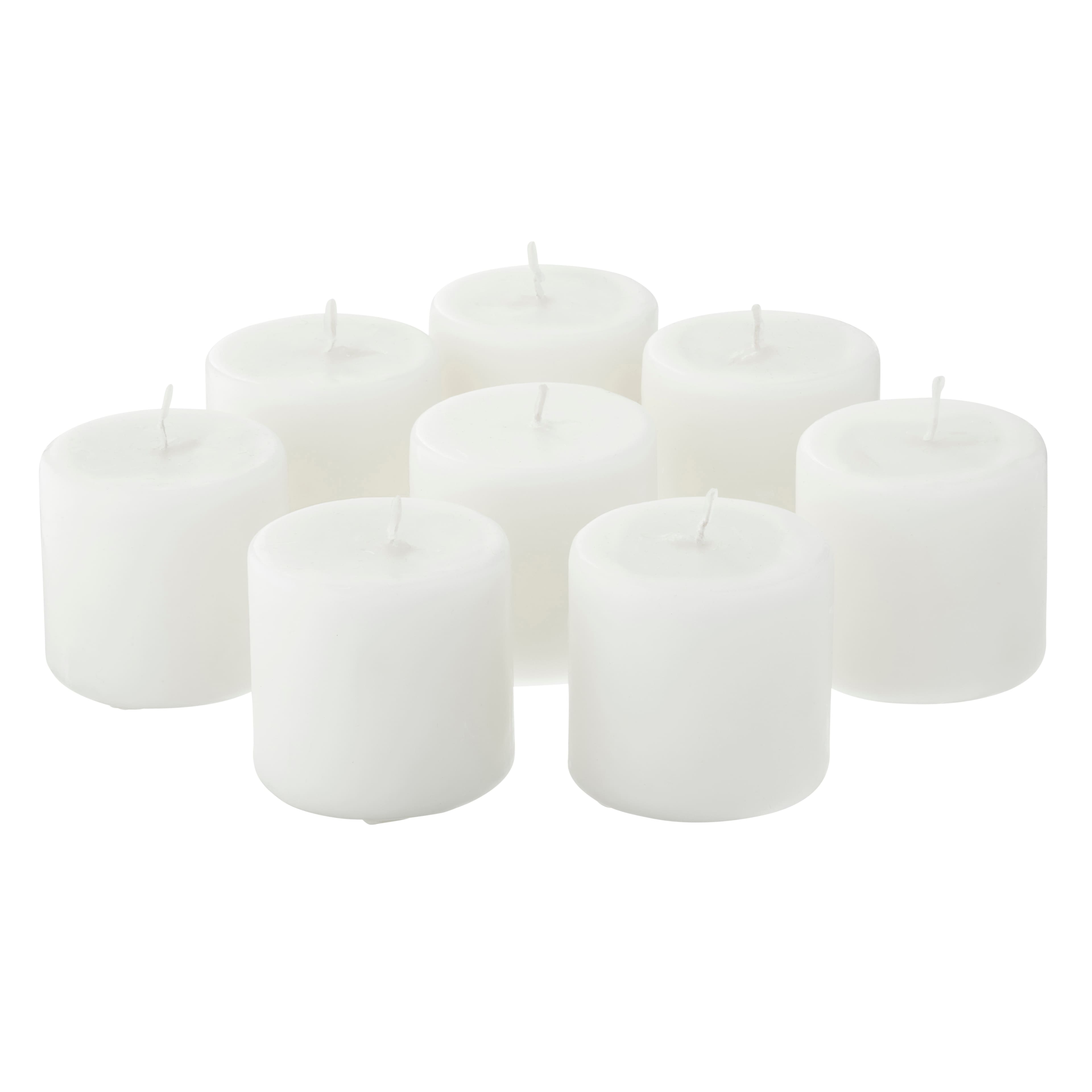 12 Packs: 8 ct. (96 total) Basic Elements™ White Pillar Candles Value Pack by Ashland®