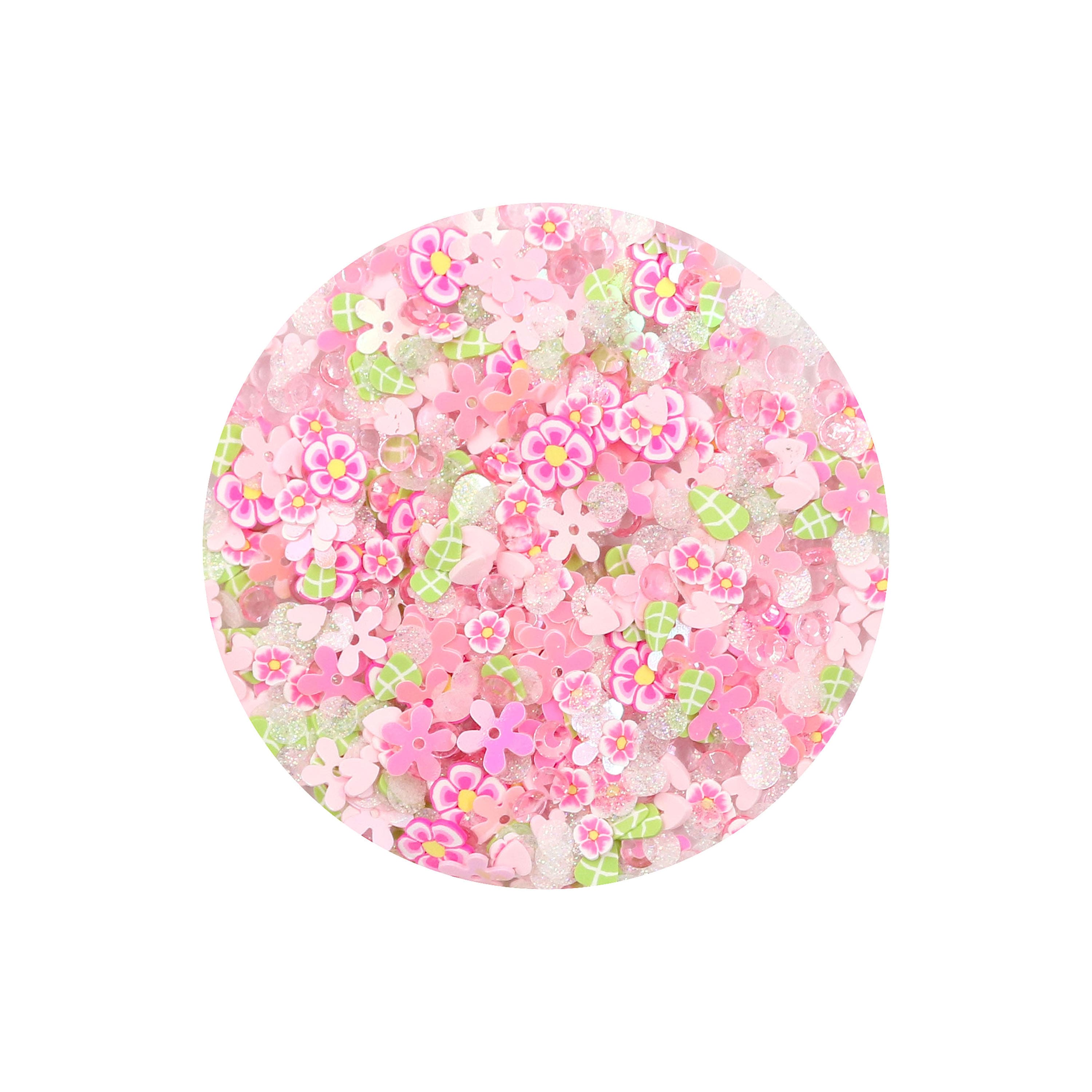 Flower Party Shaped Clay Embellishments by Creatology&#x2122;