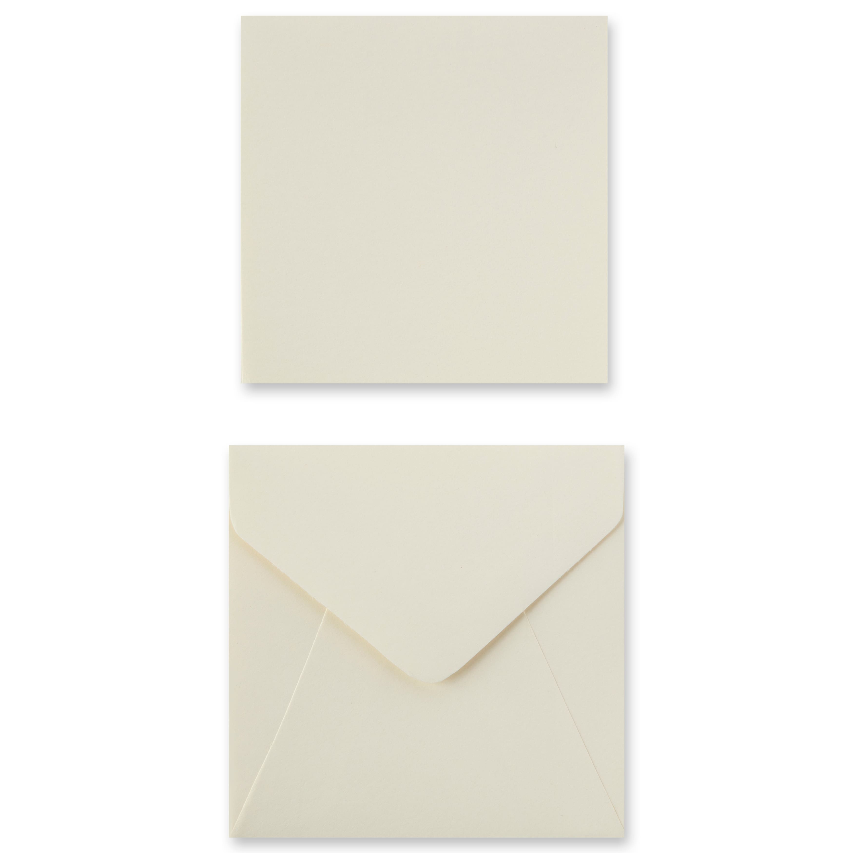 12 Packs: 10 ct. (120 total) 3&#x22; x 3&#x22; Cards &#x26; Envelopes by Recollections&#x2122;
