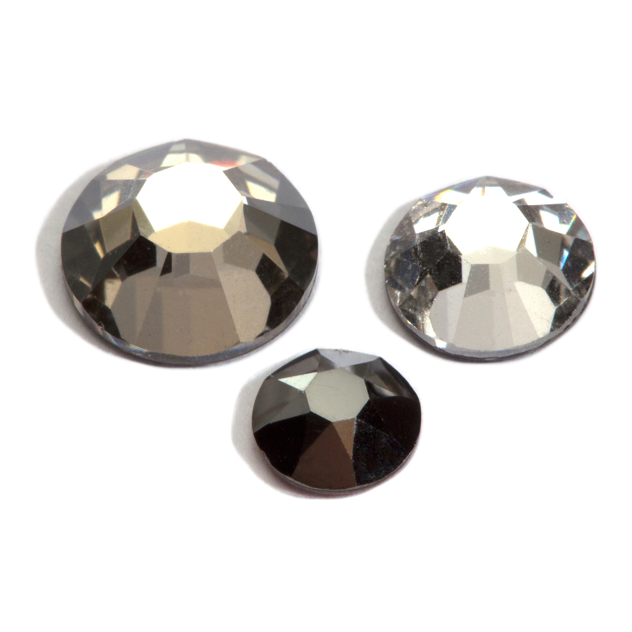 Hotfix rhinestones Flatback Crystal AB Iron On Round Stones for clothing  Decoration Crafts decorative diamond ss12 3mm 1440pcs
