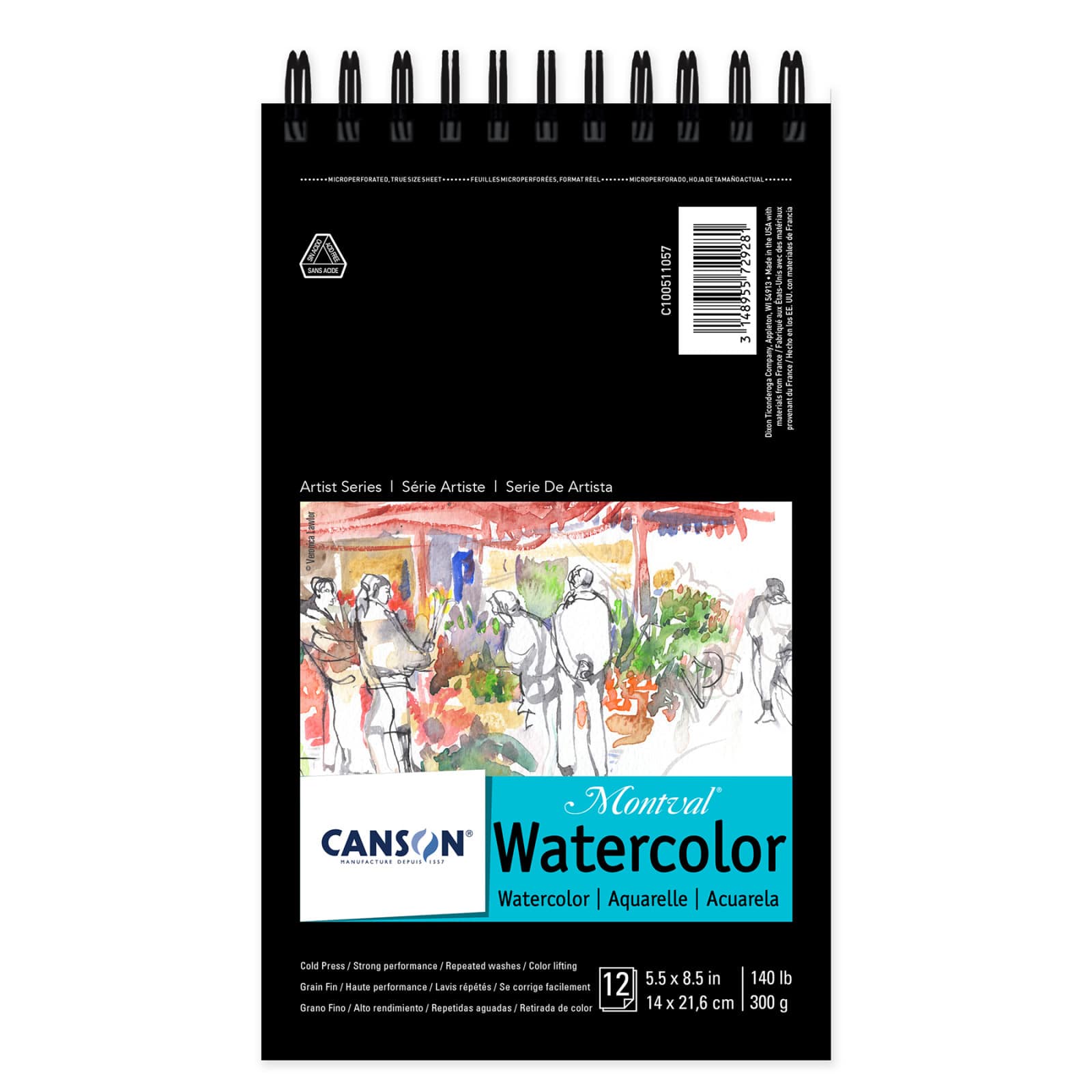 Canson® Artist Series Montval® Watercolor Pad