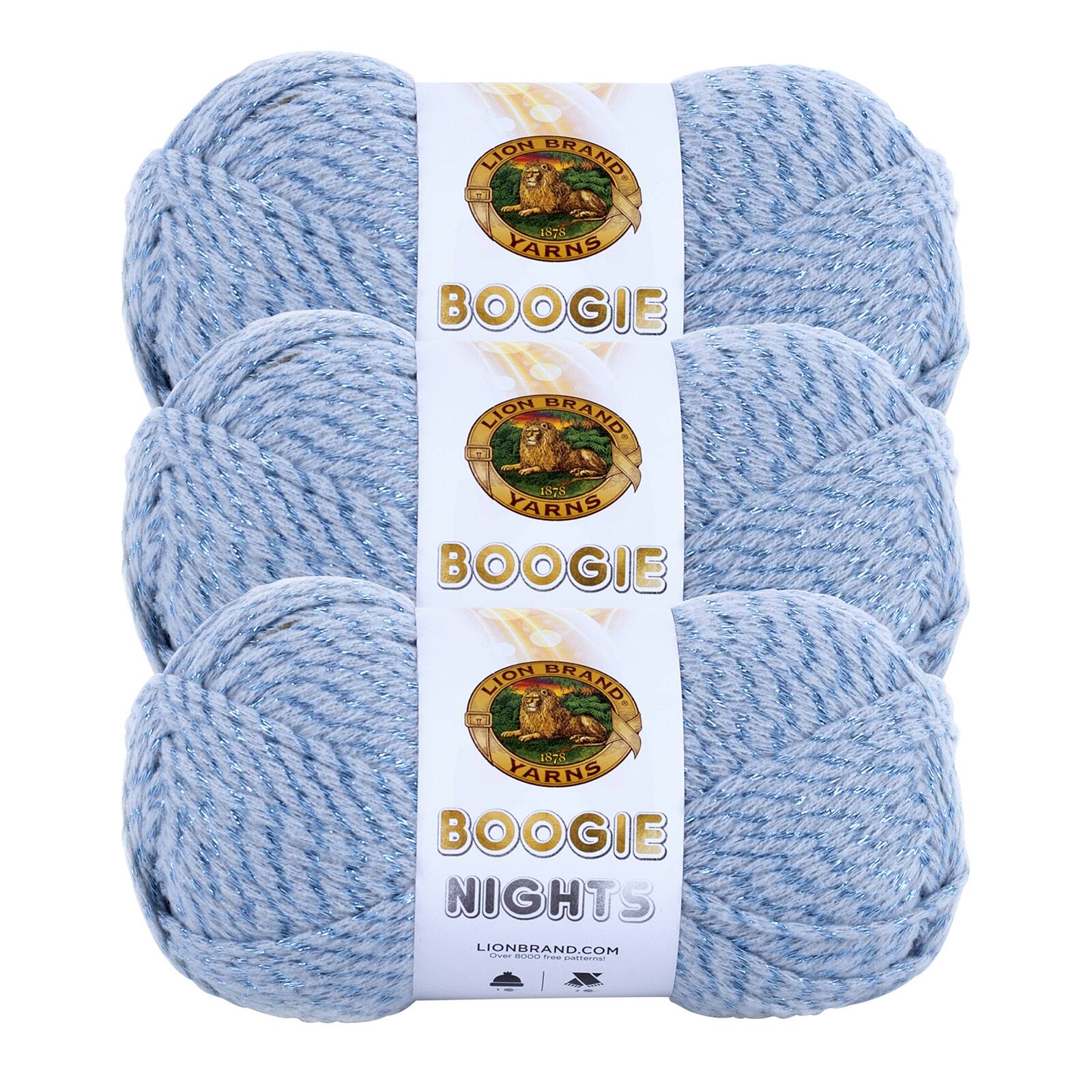 3 Pack Lion Brand&#xAE; Boogie Nights Yarn