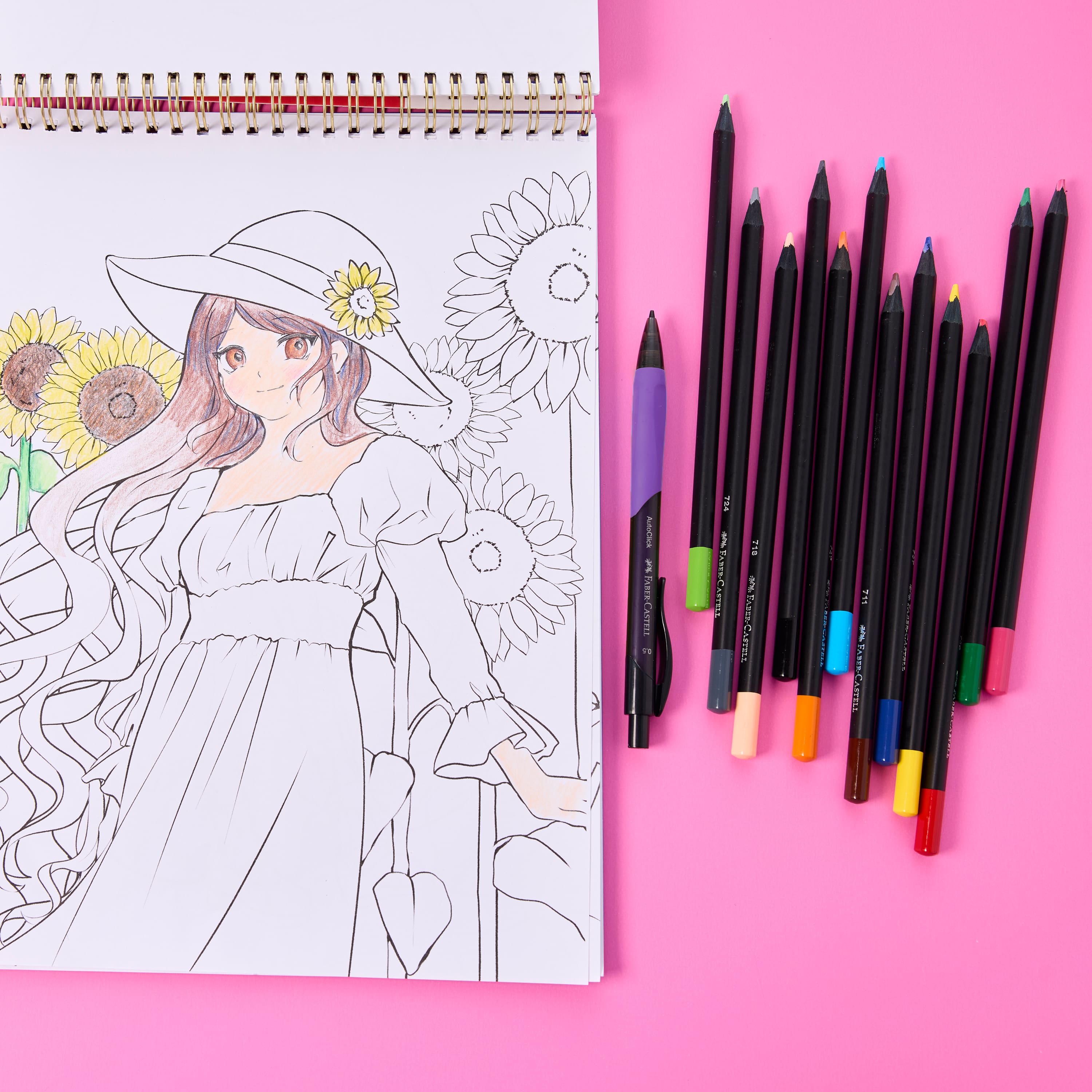 Faber-Castell® Shojo Edition Anime Drawing Kit