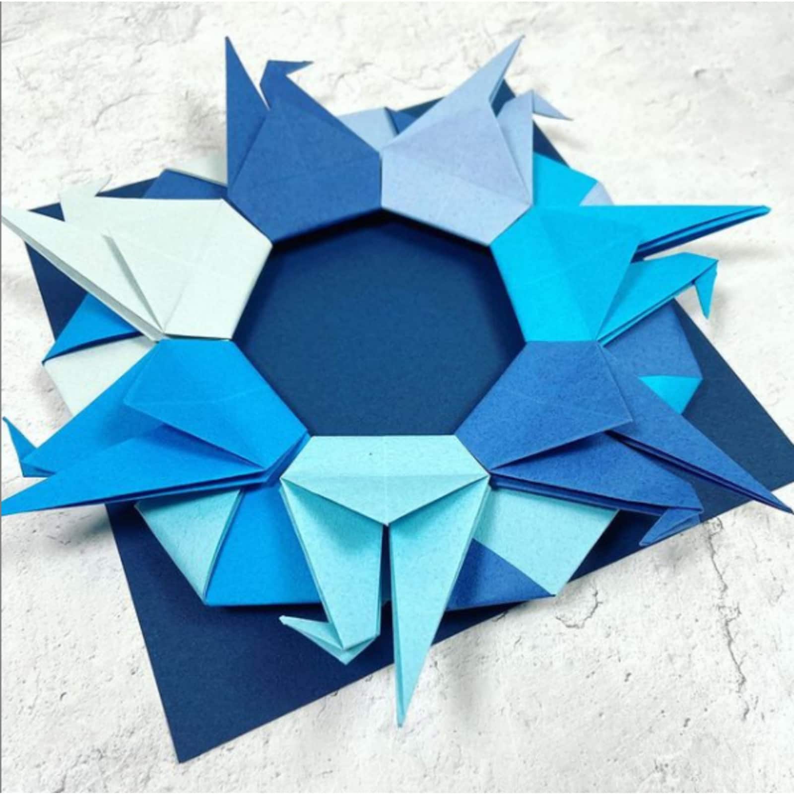 Yasutomo&#xAE; Pure Blues PURE Color Origami Paper