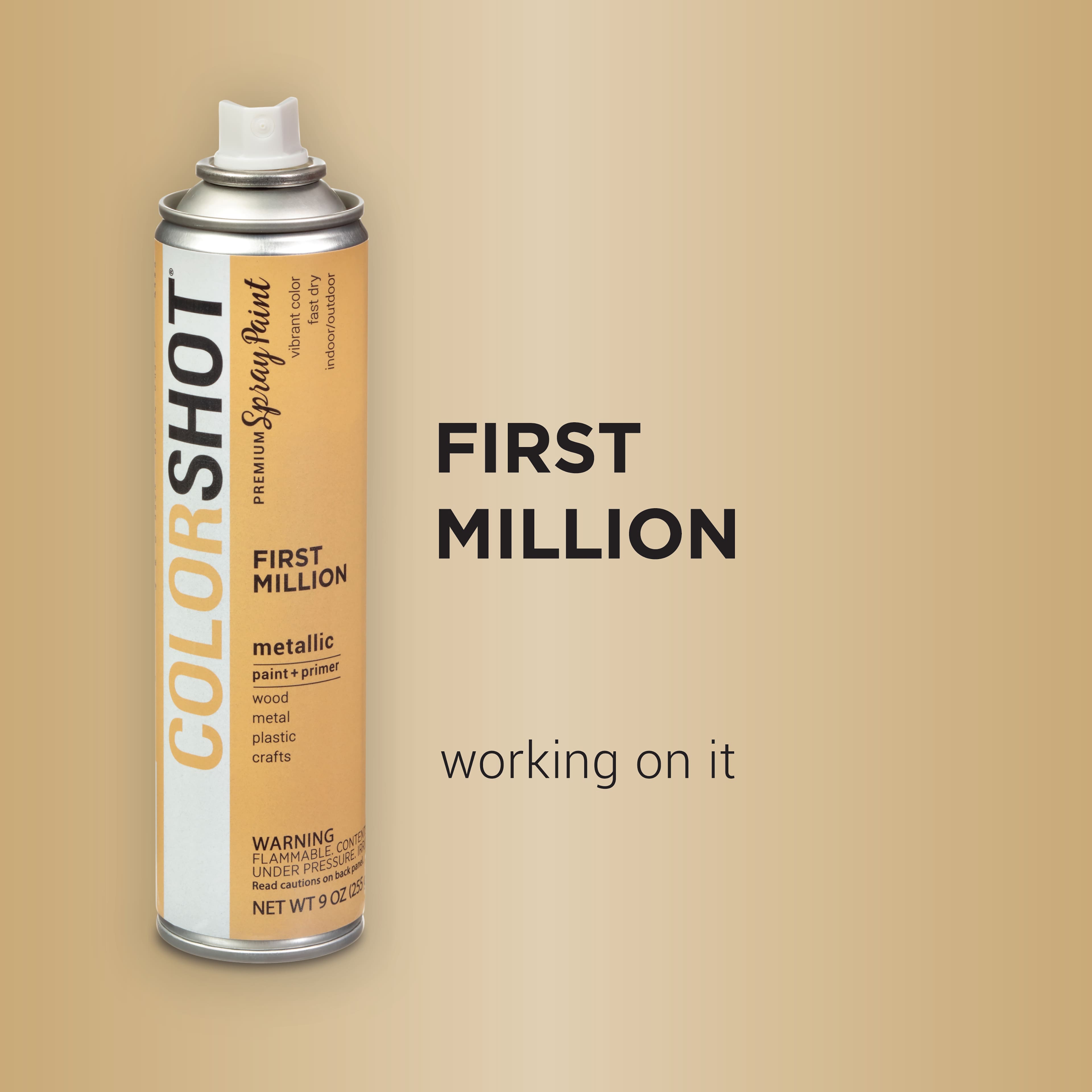 COLORSHOT® Premium Metallic Spray Paint