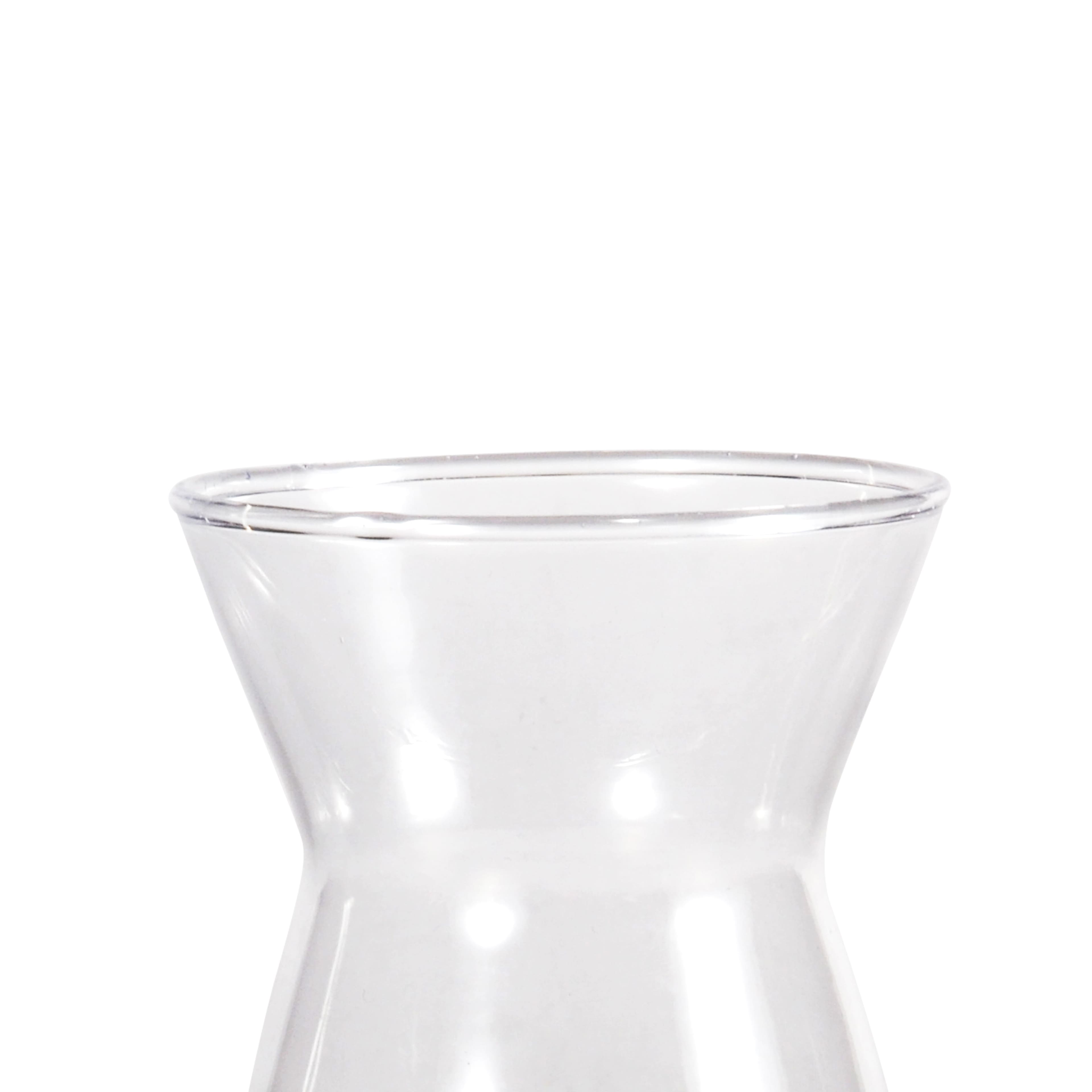 12 Pack: 6.25" Wide Mouth Glass Vase by Ashland®