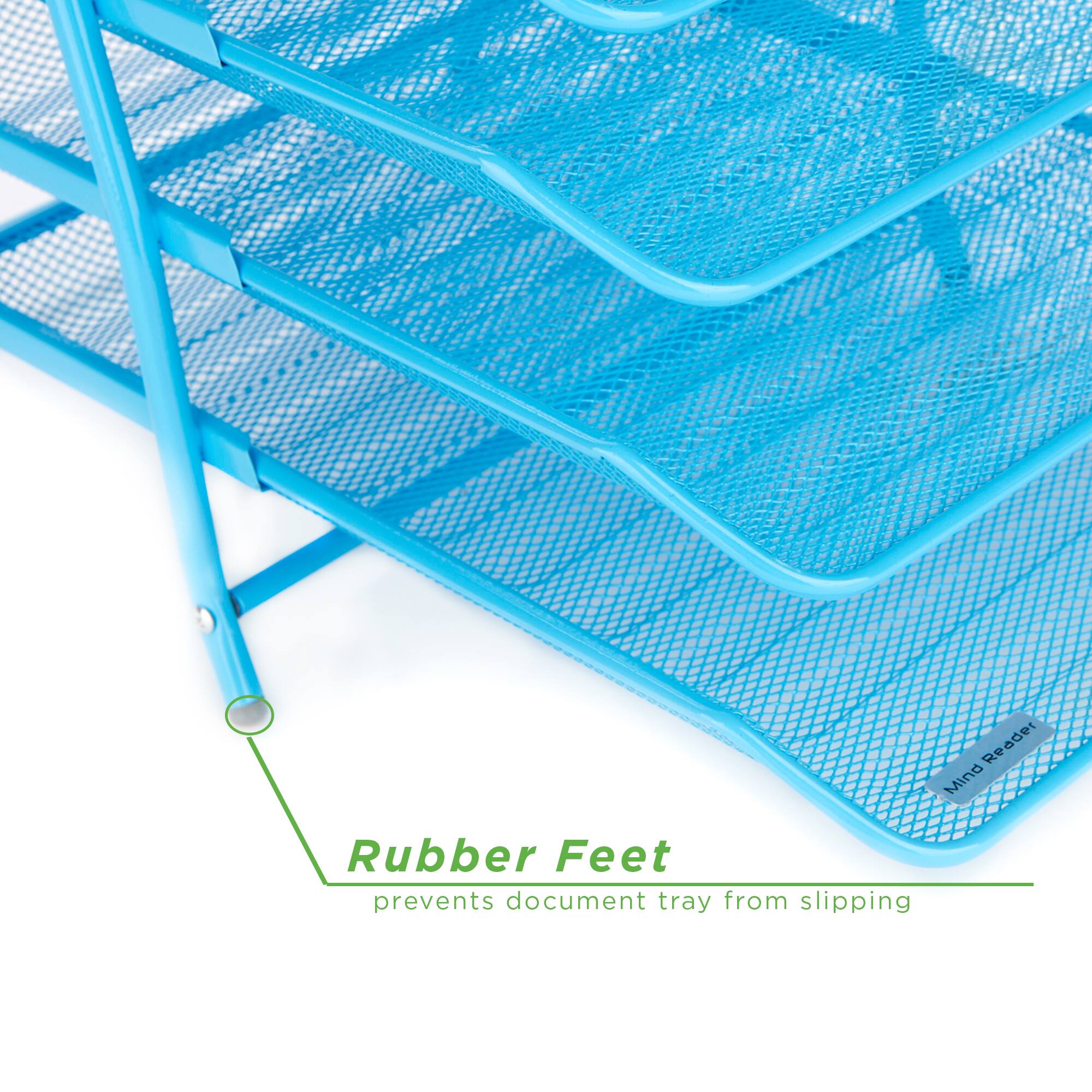 Mind Reader Desk Organizer with 5 Sliding Trays