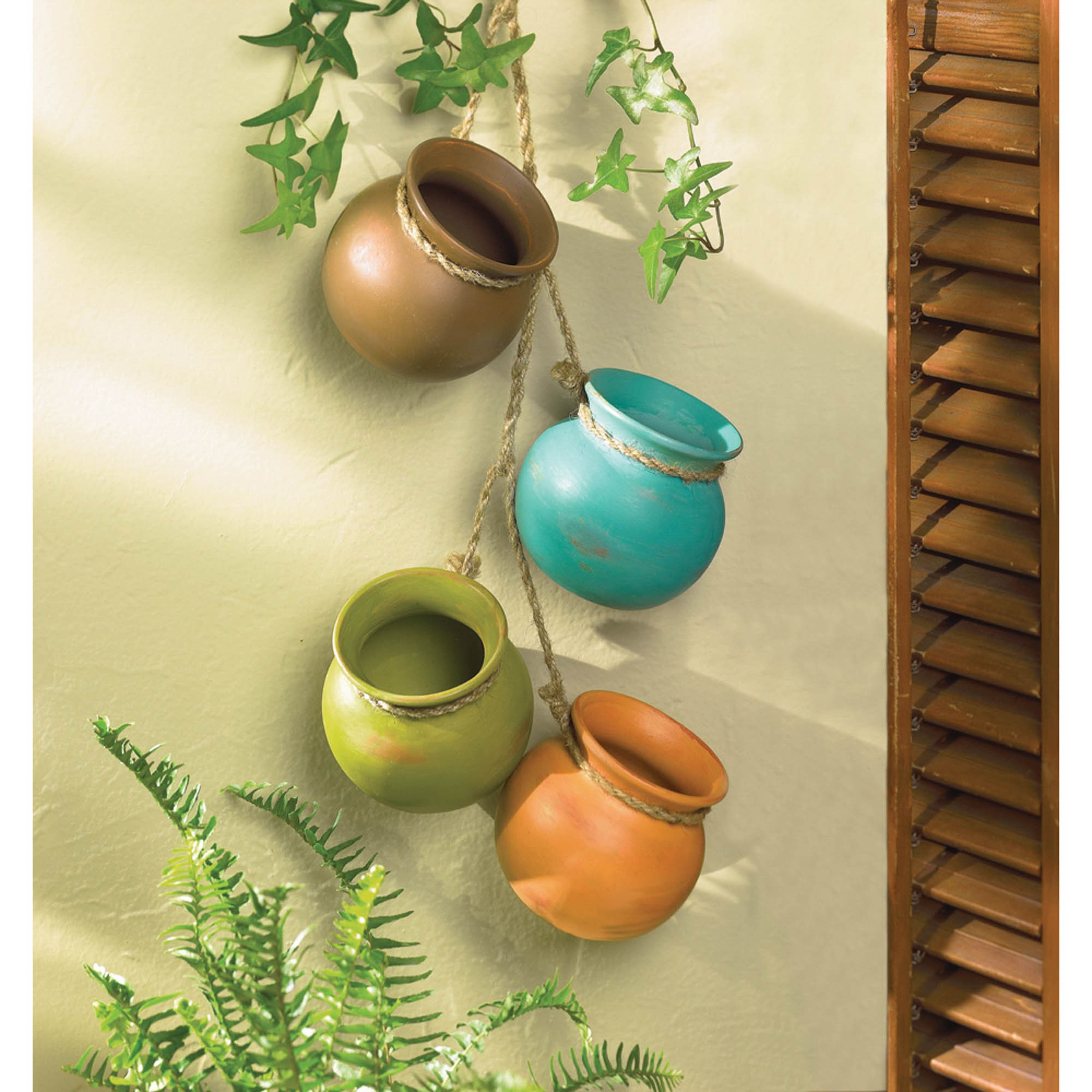 23&#x22; Dangling Mini Pots