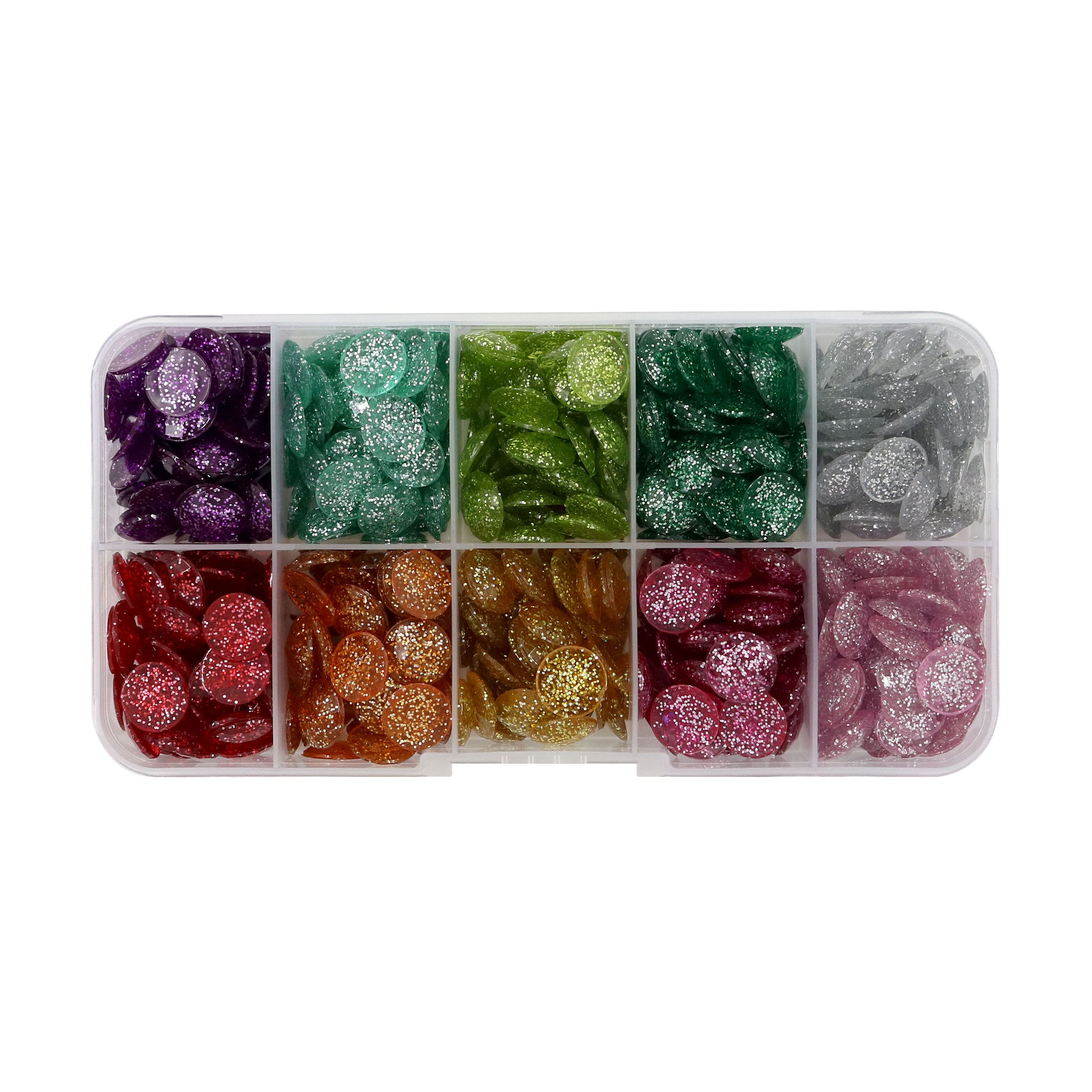 Glitter Gems 10 Compartment Box by Creatology™