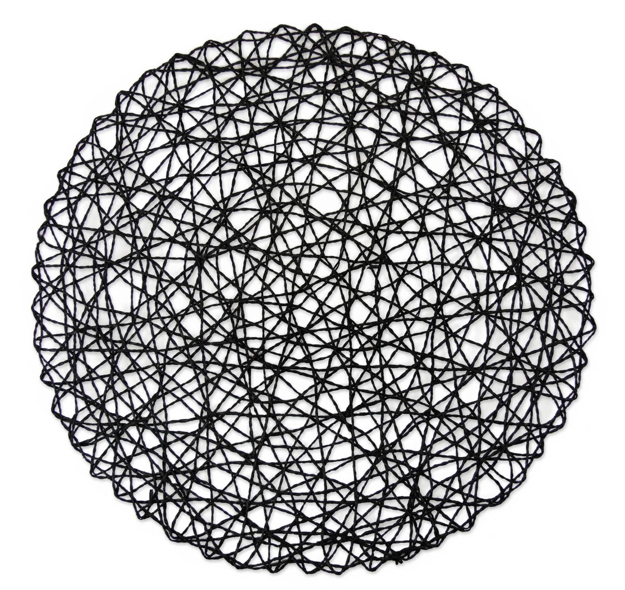 DII&#xAE; Woven Paper Round Placemats, 6ct.