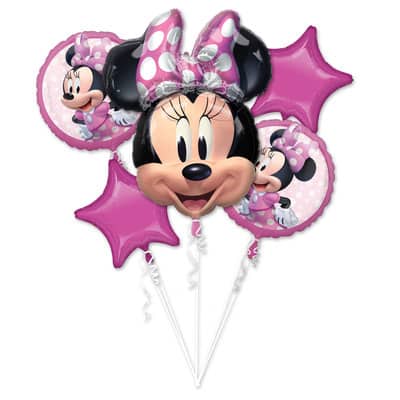 Minnie Mouse Forever 5-Piece Foil Balloon Bouquet
