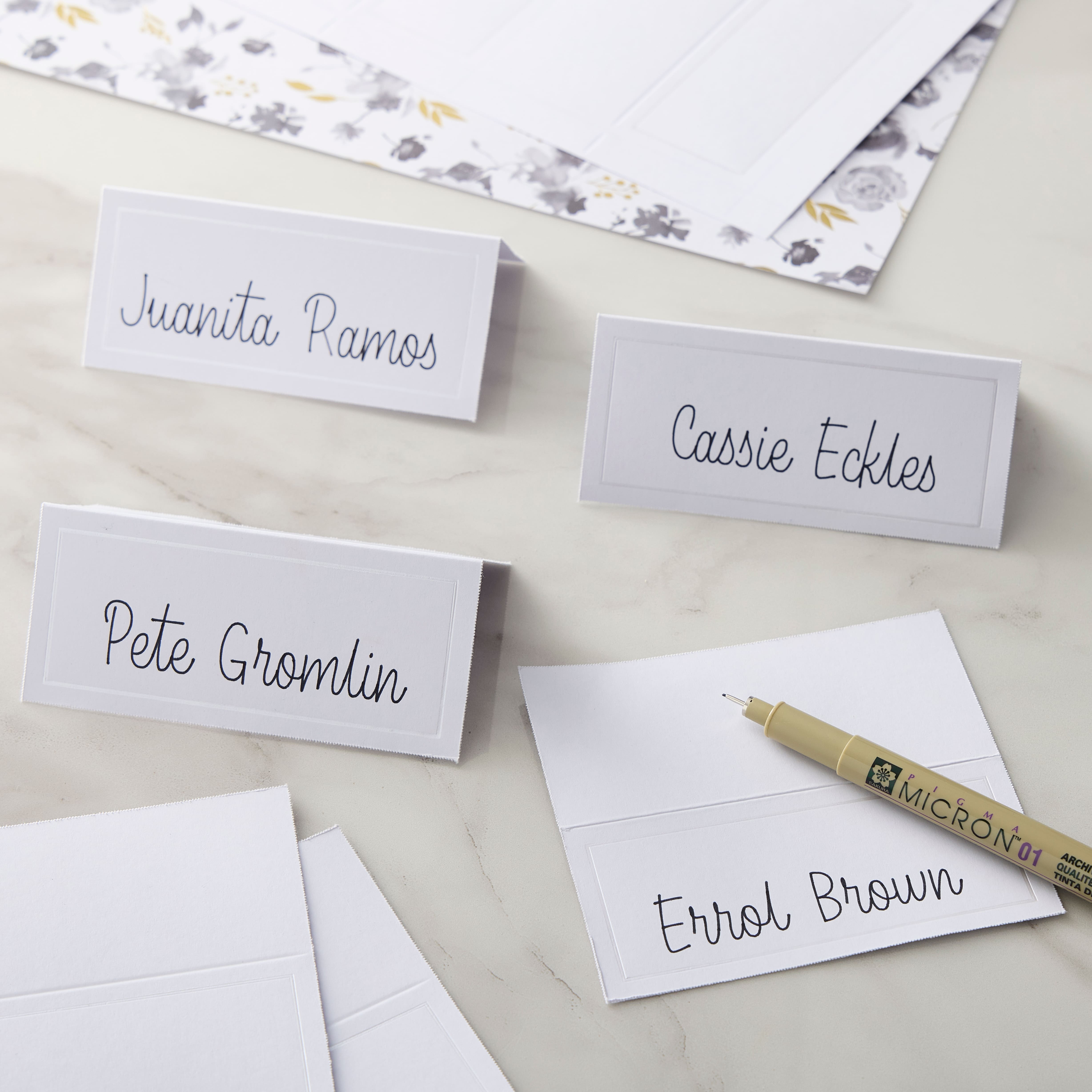 12 Packs: 48 ct. (576 total) Place Cards by Recollections&#x2122;