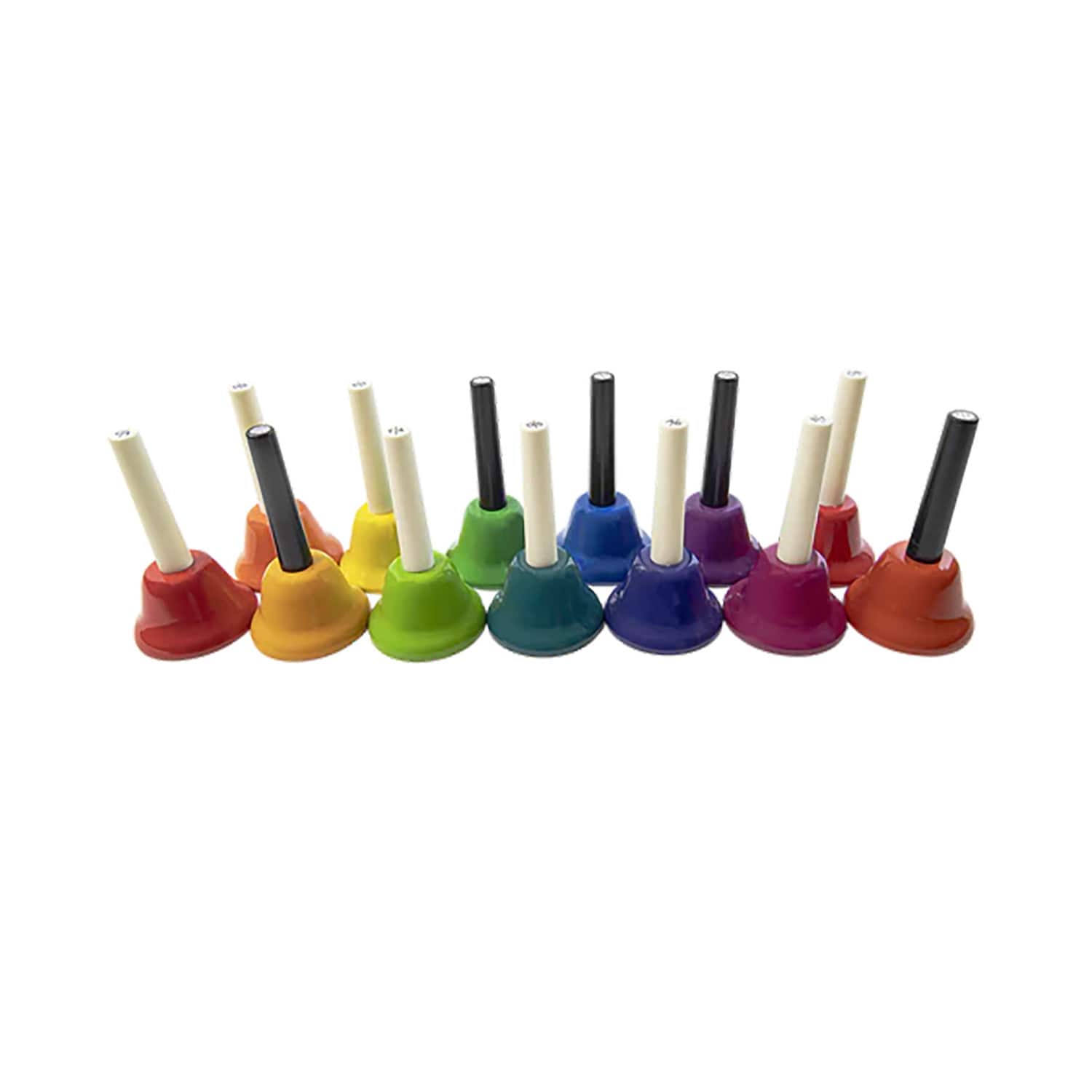 5" Rhythm Band Instruments Chroma-Notes Hand Bells, 13ct.