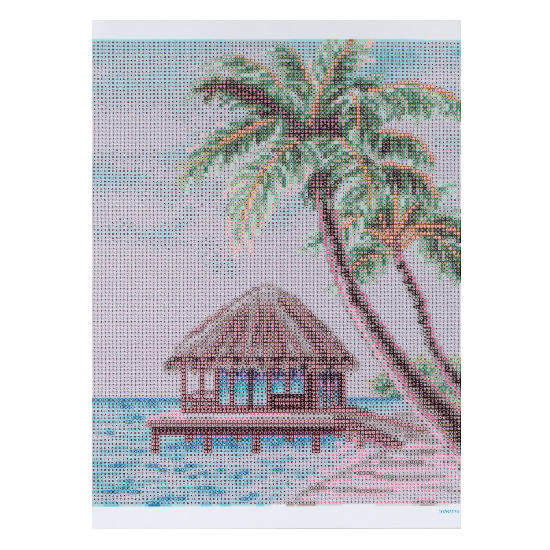 Palm Tree Hut Diamond Art Kit by Make Market®