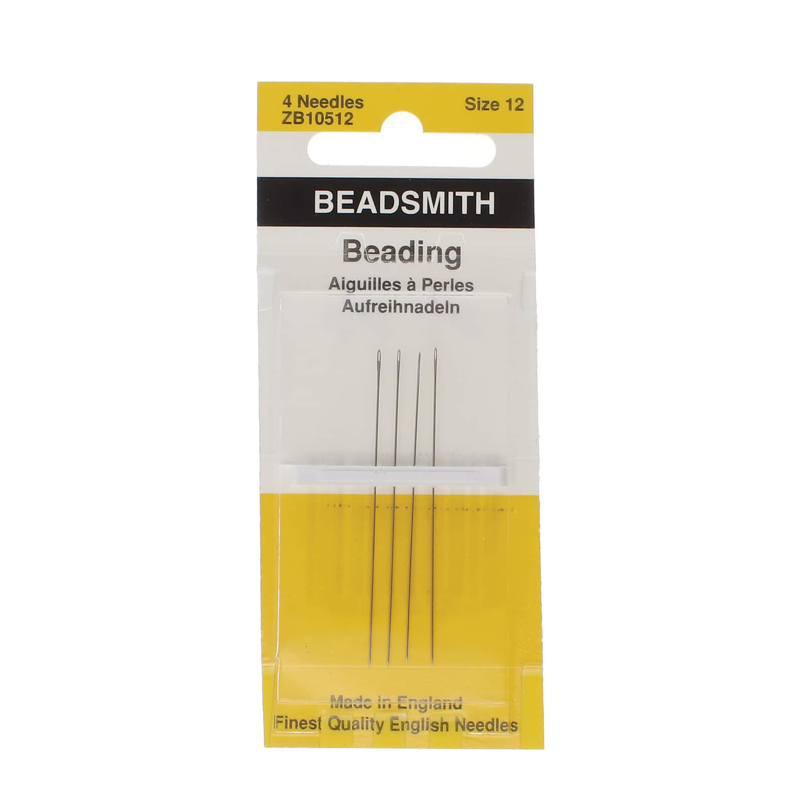 The Beadsmith&#xAE; Size 12 Beading Needles