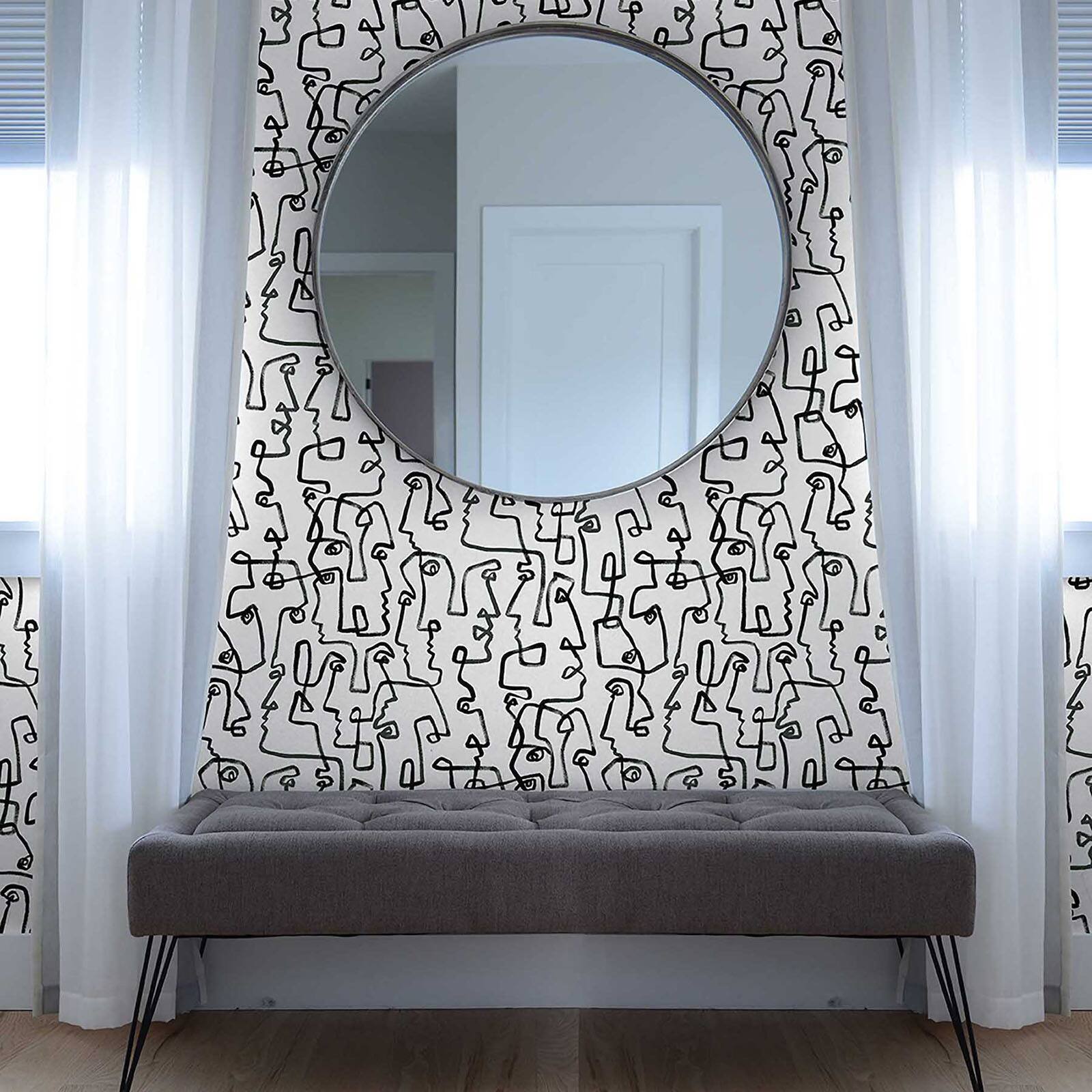 Surface Style Gestures Peel &#x26; Stick Wallpaper