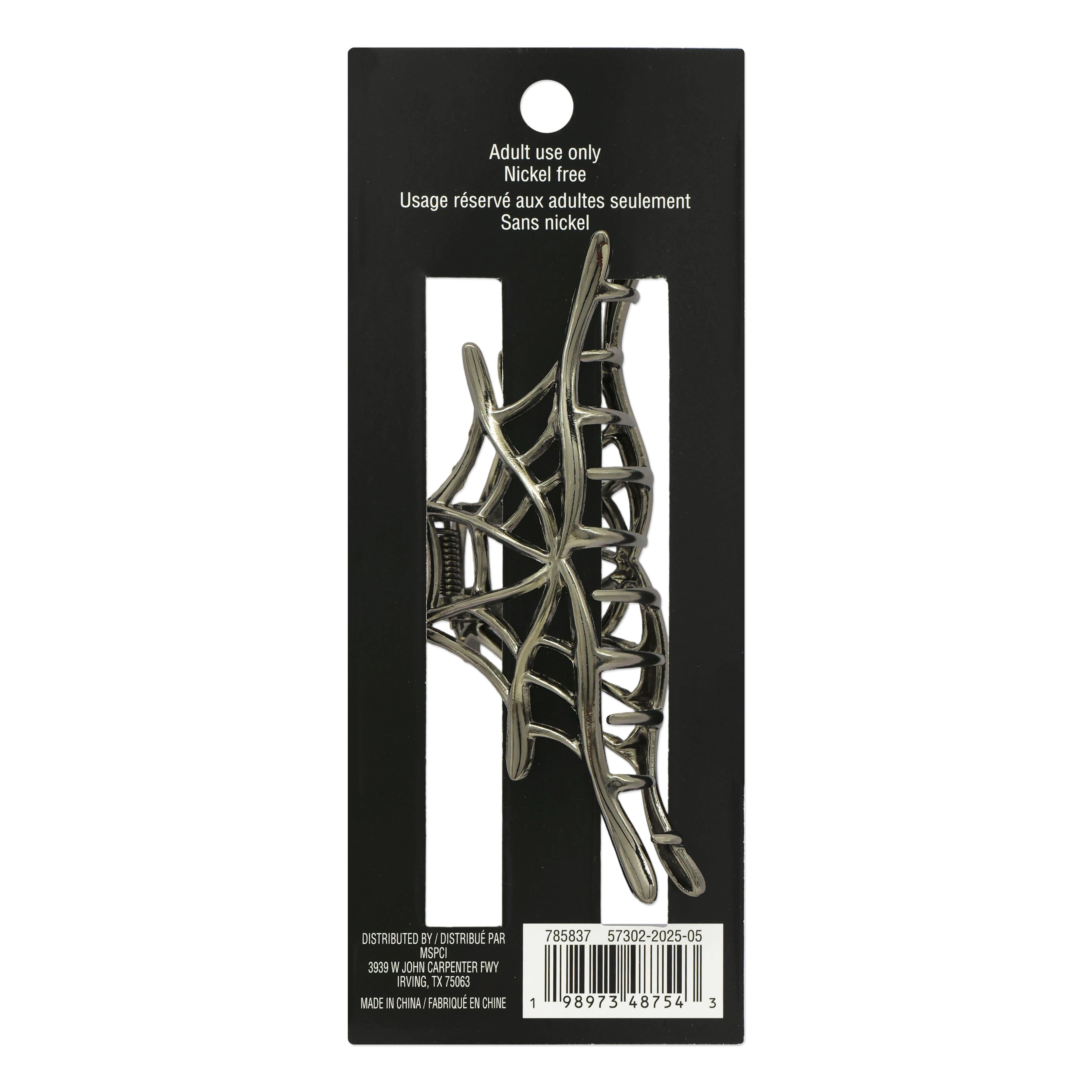 Silver Web Claw Clip by Celebrate It&#x2122;