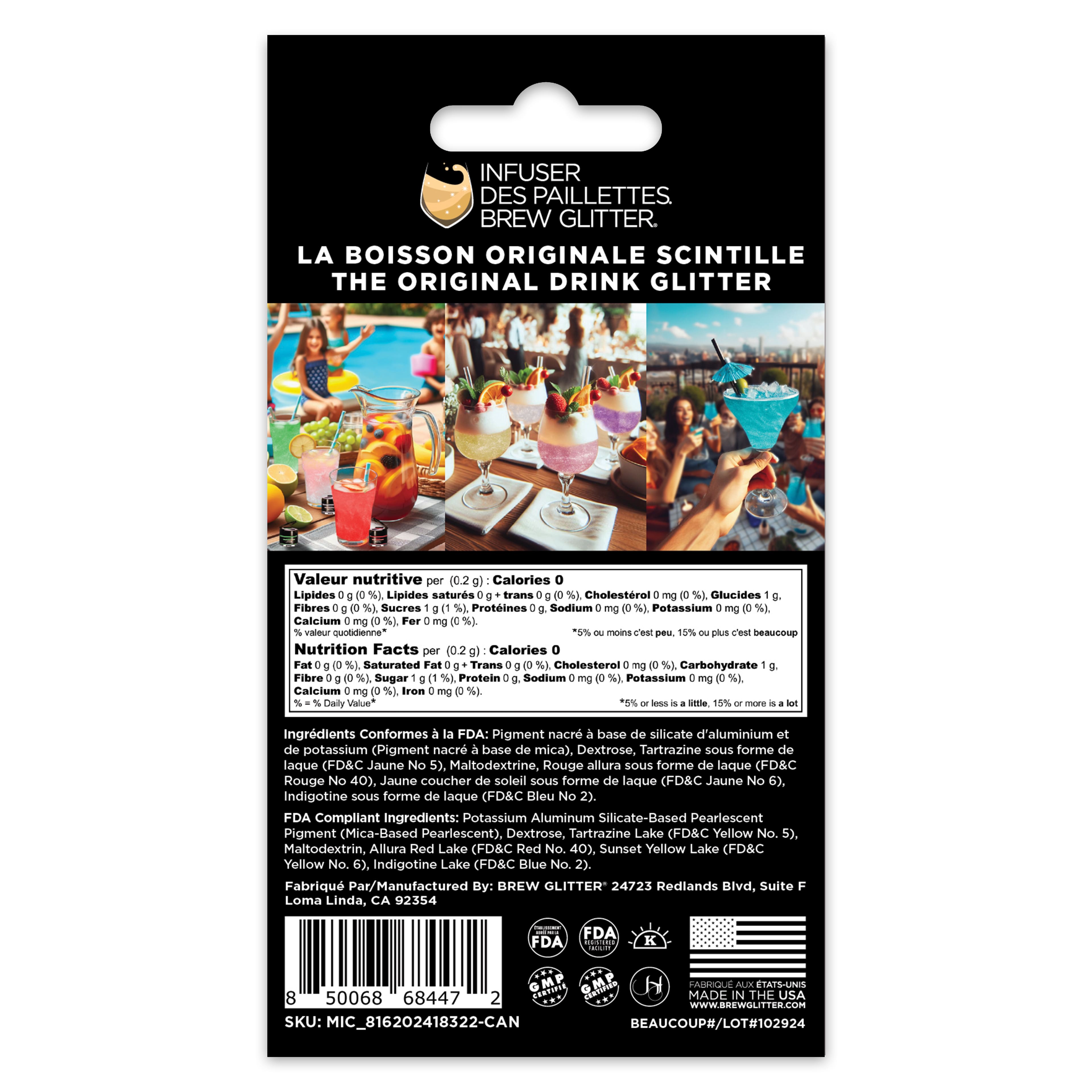 Bakell® Brew Glitter Edible Glitter Pump