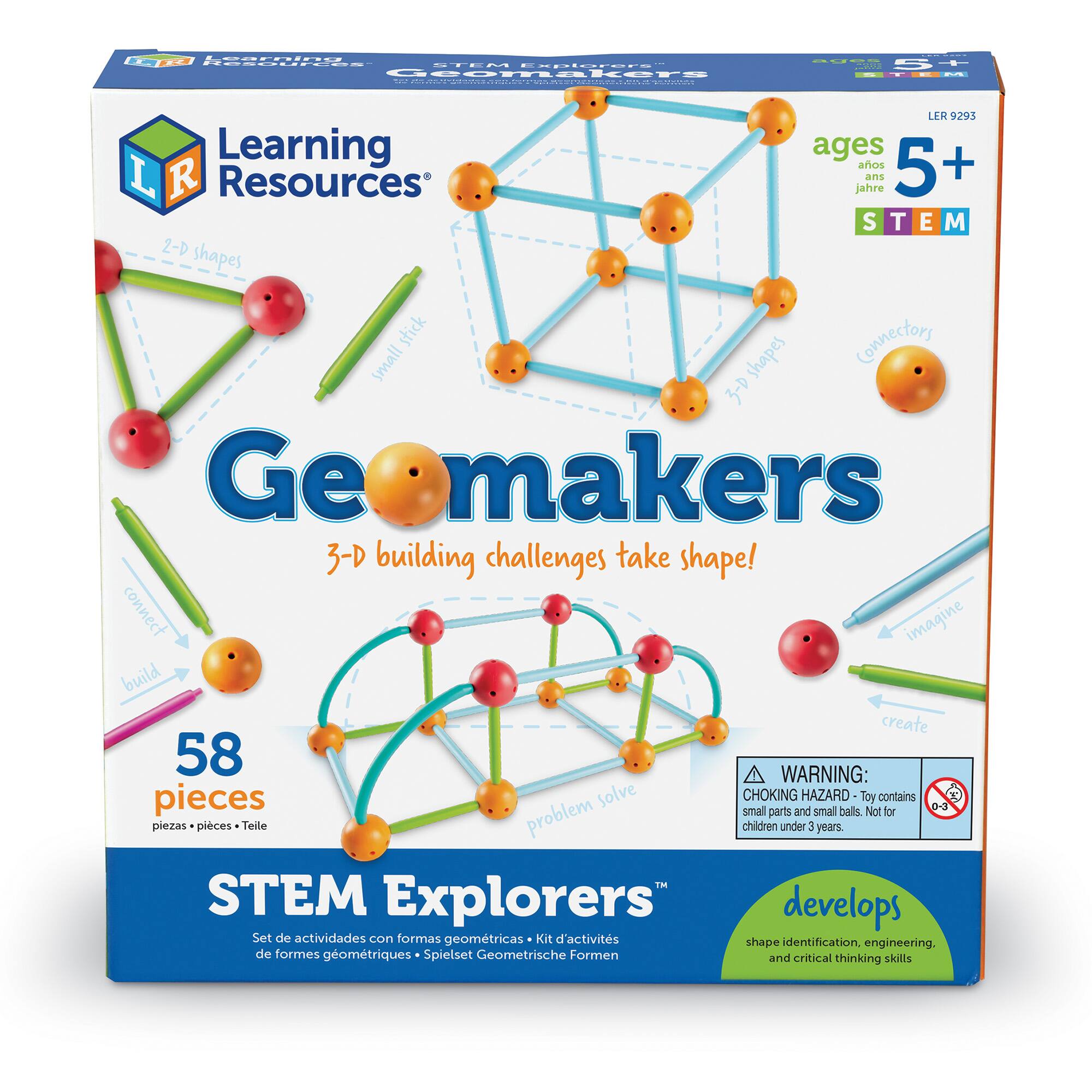 Learning Resources STEM Explorers Geomakers Set