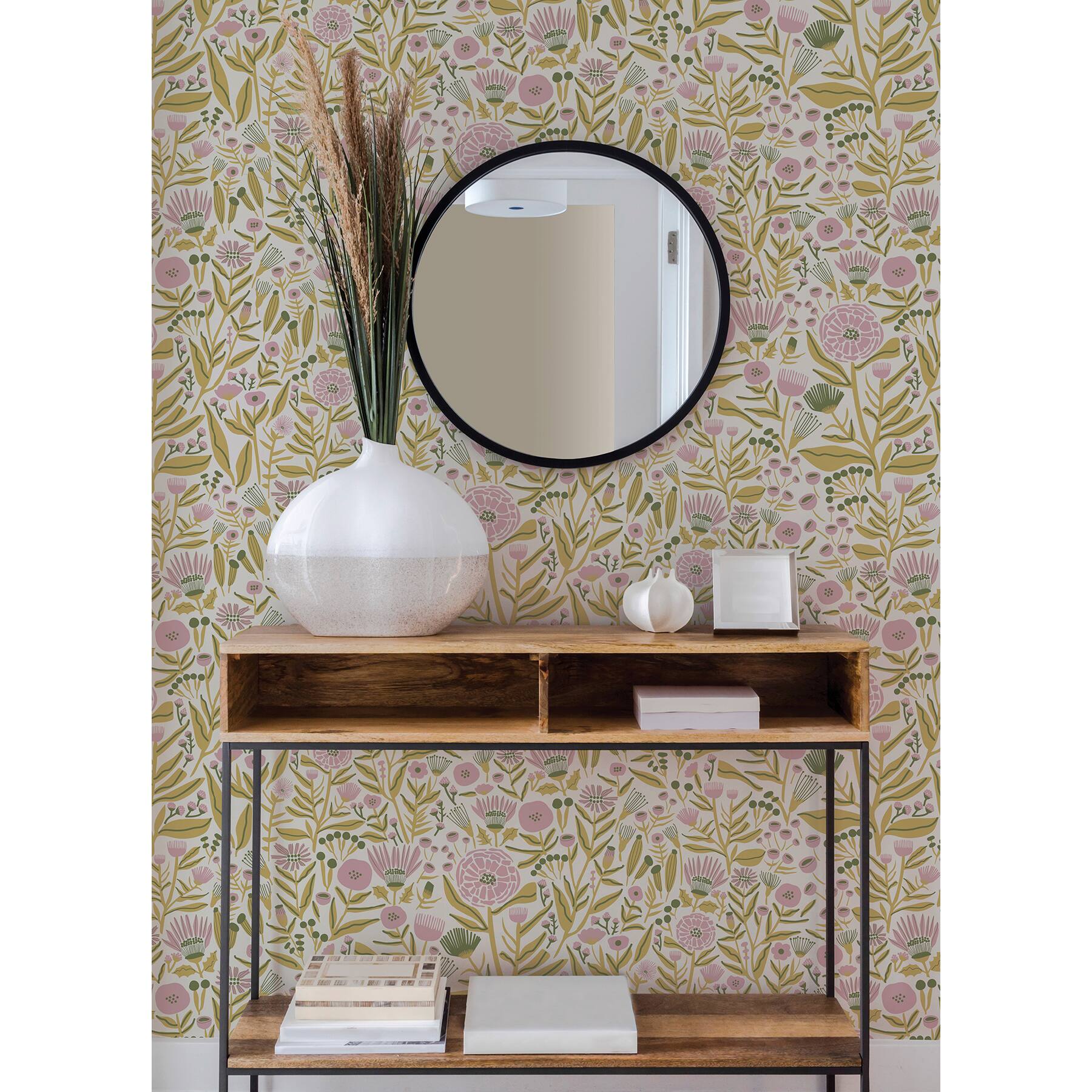 NuWallpaper Leah Duncan Marigold Forest Peel &#x26; Stick Wallpaper