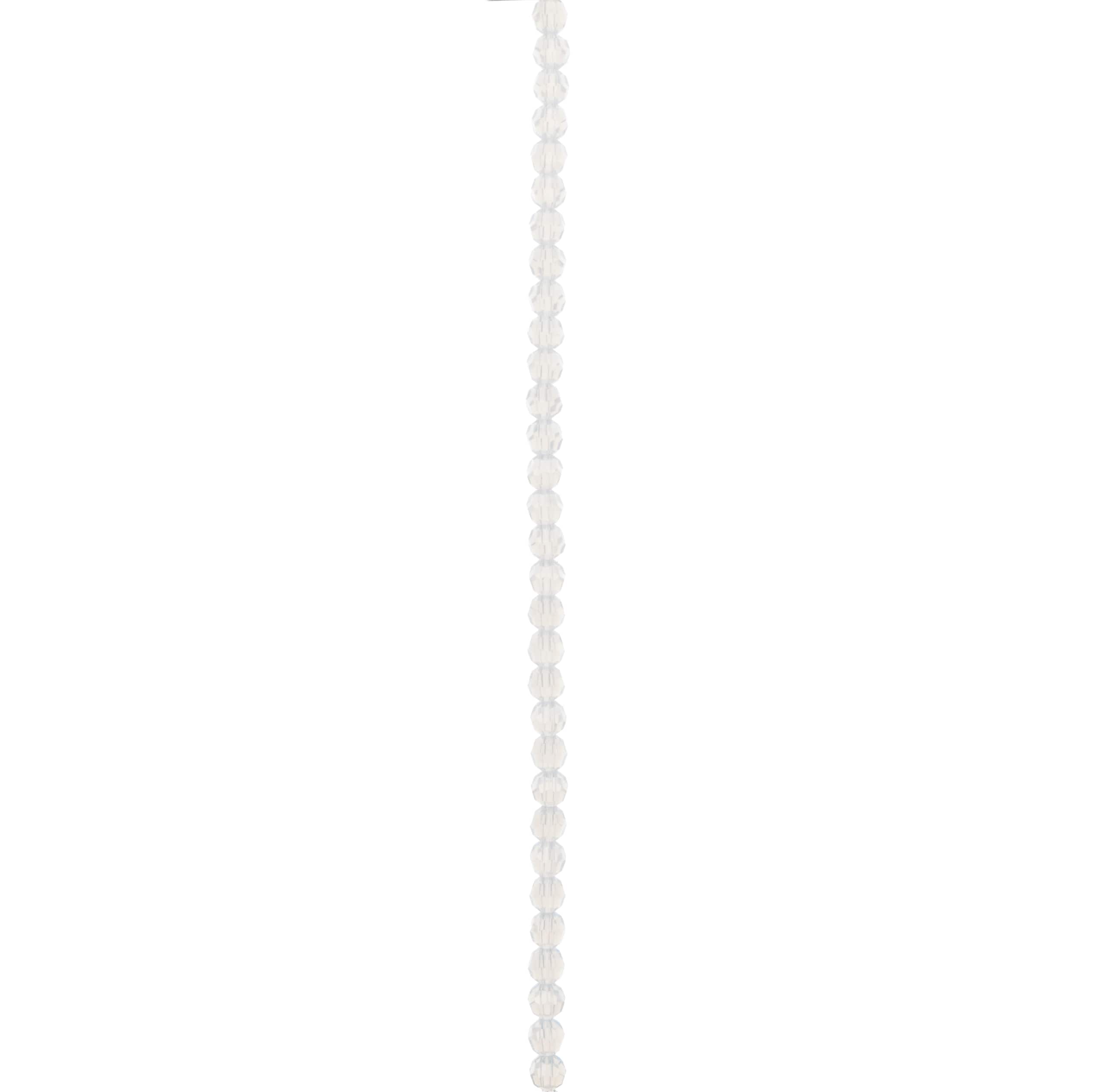 Preciosa Glass Crystal Round Beads, 4mm by Bead Landing&#x2122;