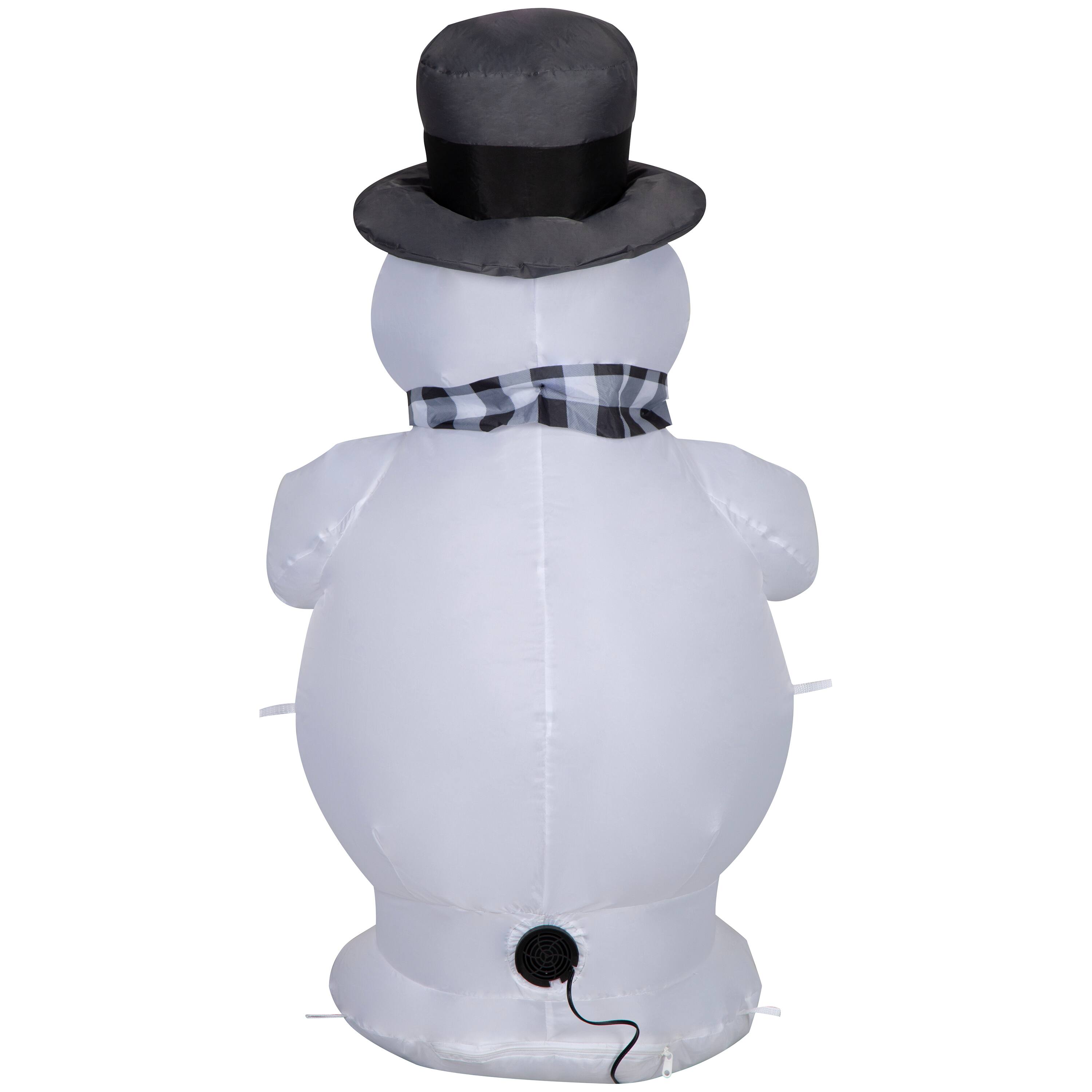 3.5ft. Airblown&#xAE; Inflatable Christmas Frosty the Snowman with Scarf