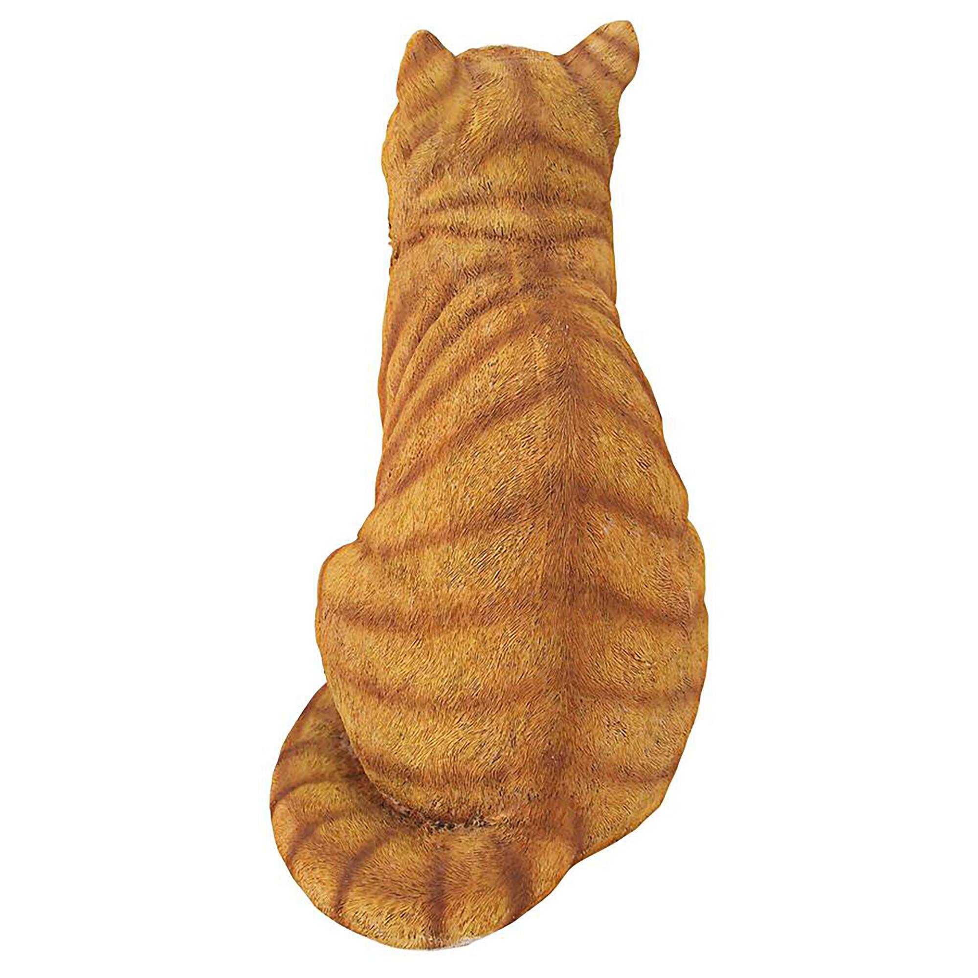 Design Toscano 12&#x22; Lazy Daze Kitty Yawning Cat Statue