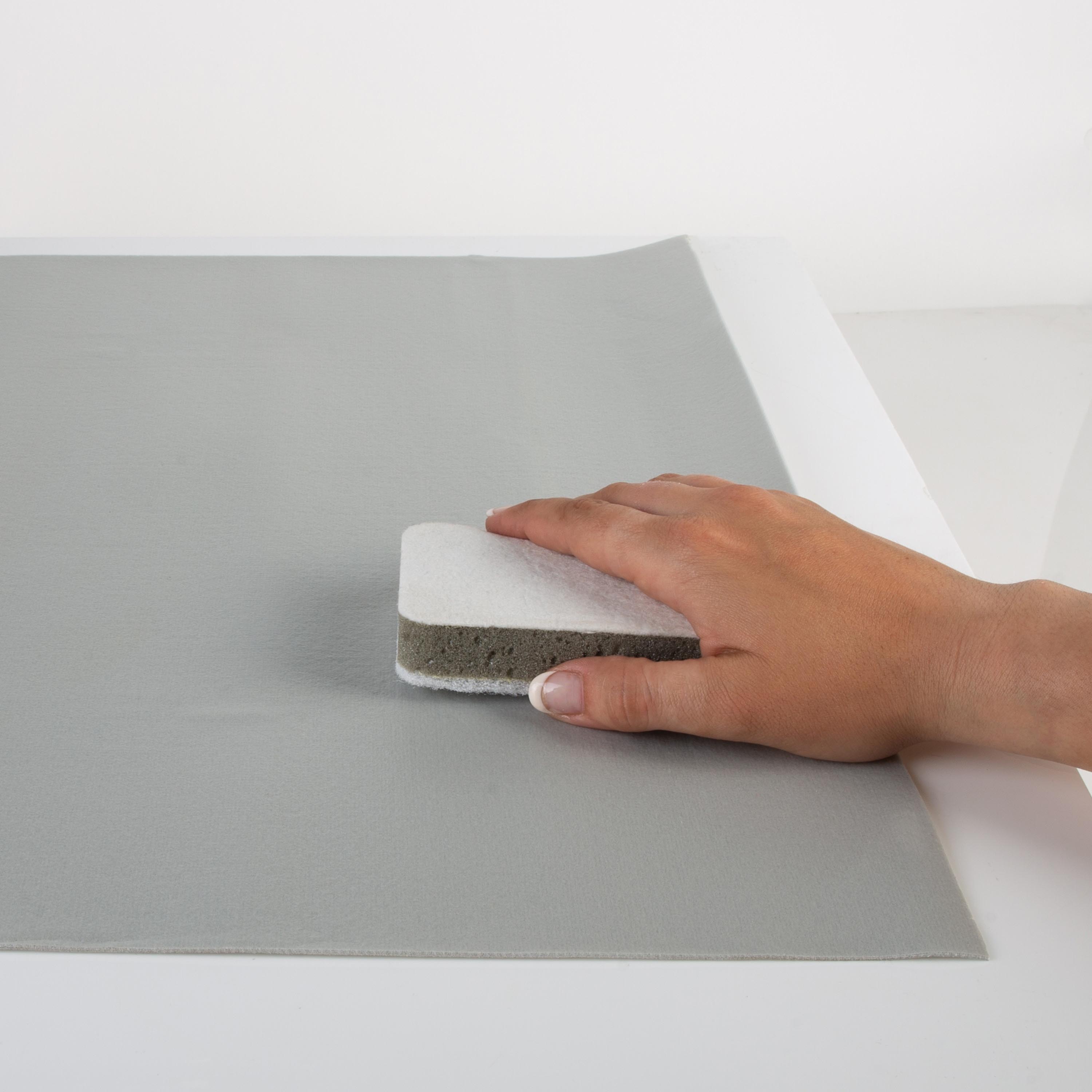 Simplify 12ft. Gray Solid Foam Liner