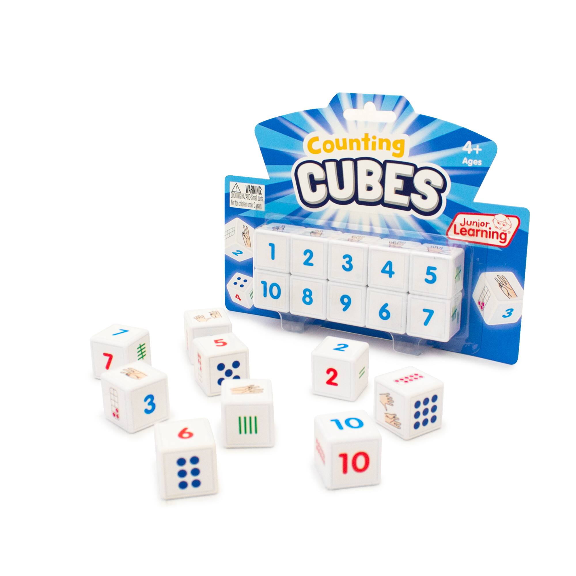 Junior Learning&#xAE; Counting Cubes Educational Set