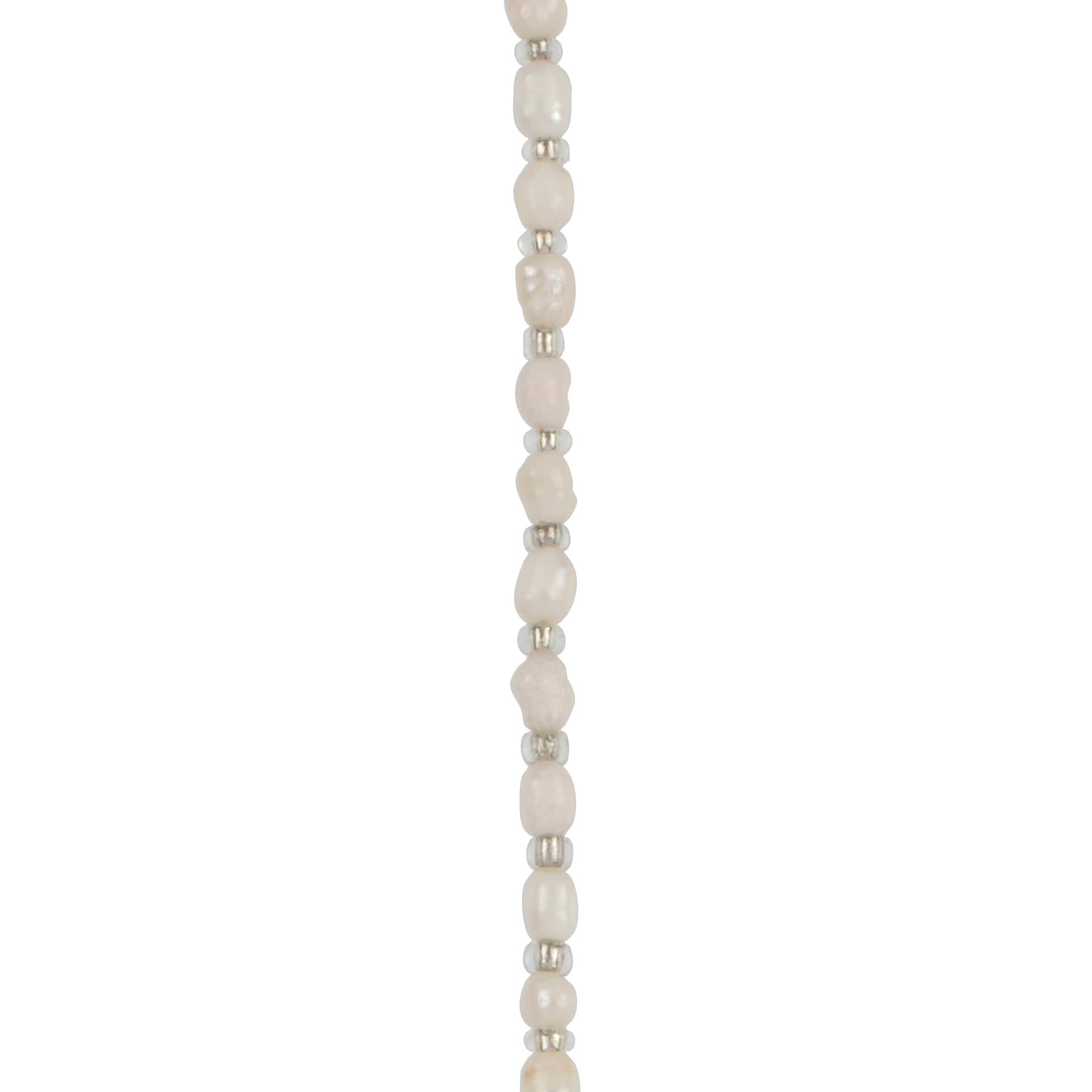 White Freshwater Pearl Beads by Bead Landing™