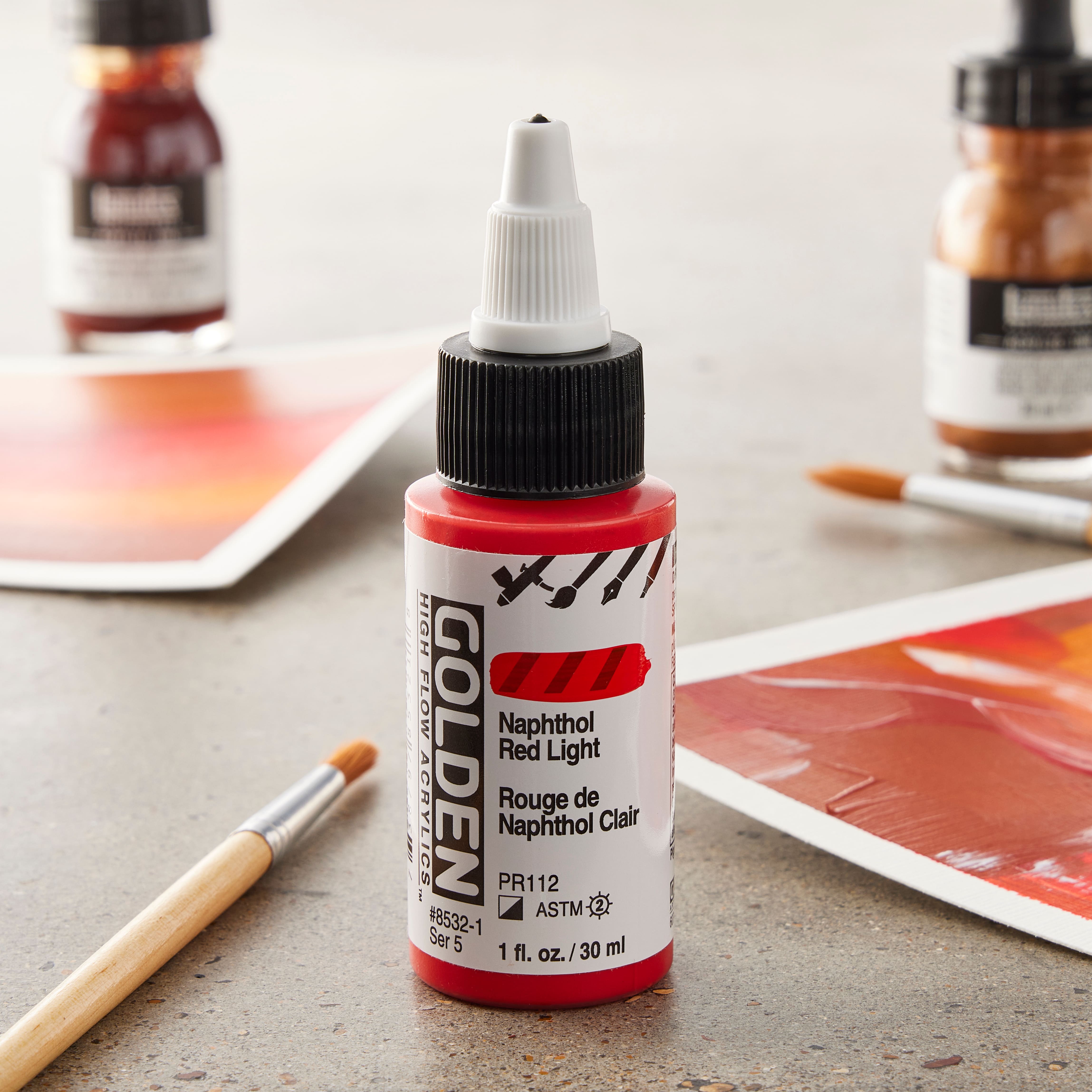 Golden&#xAE; High Flow Acrylics, 1oz.