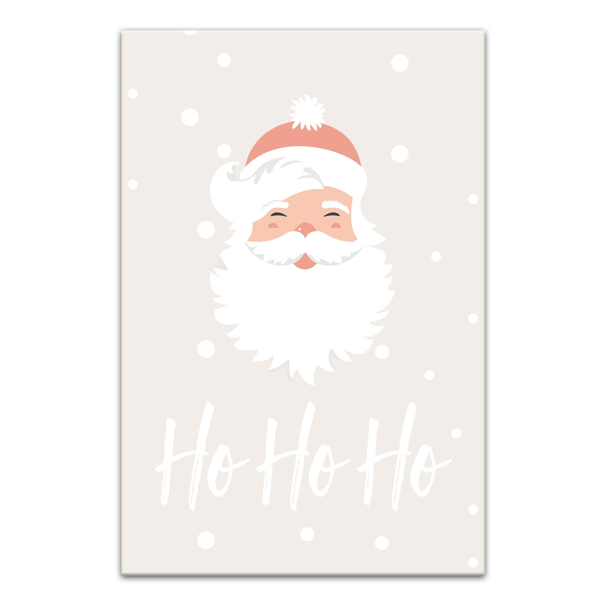 Santa Claus Ho Ho Ho christmas wall decal