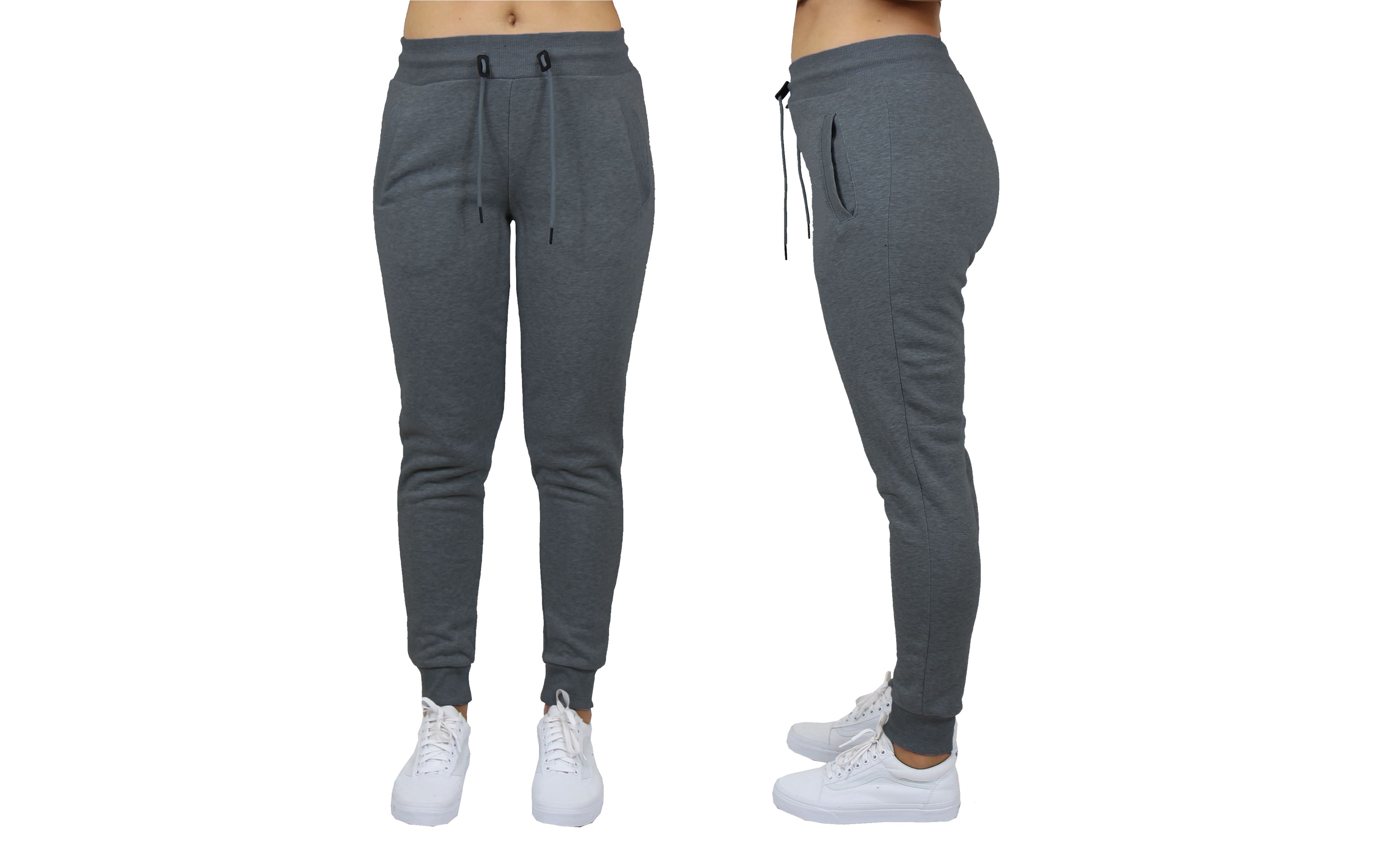 Galaxy by Harvic Slim Fit Heavyweight Fleece-Lined Women’s Joggers