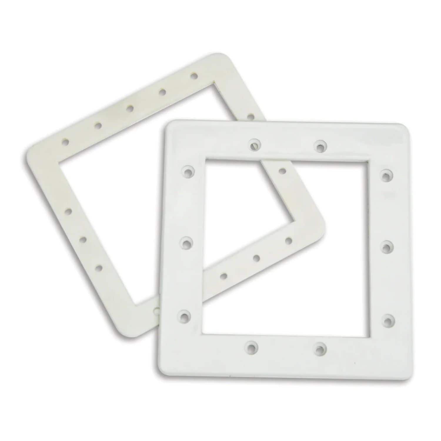 Swim Central 8.25" White Hydrotools Swimming Pool Skimmer Face Plate & Butterfly Gasket
