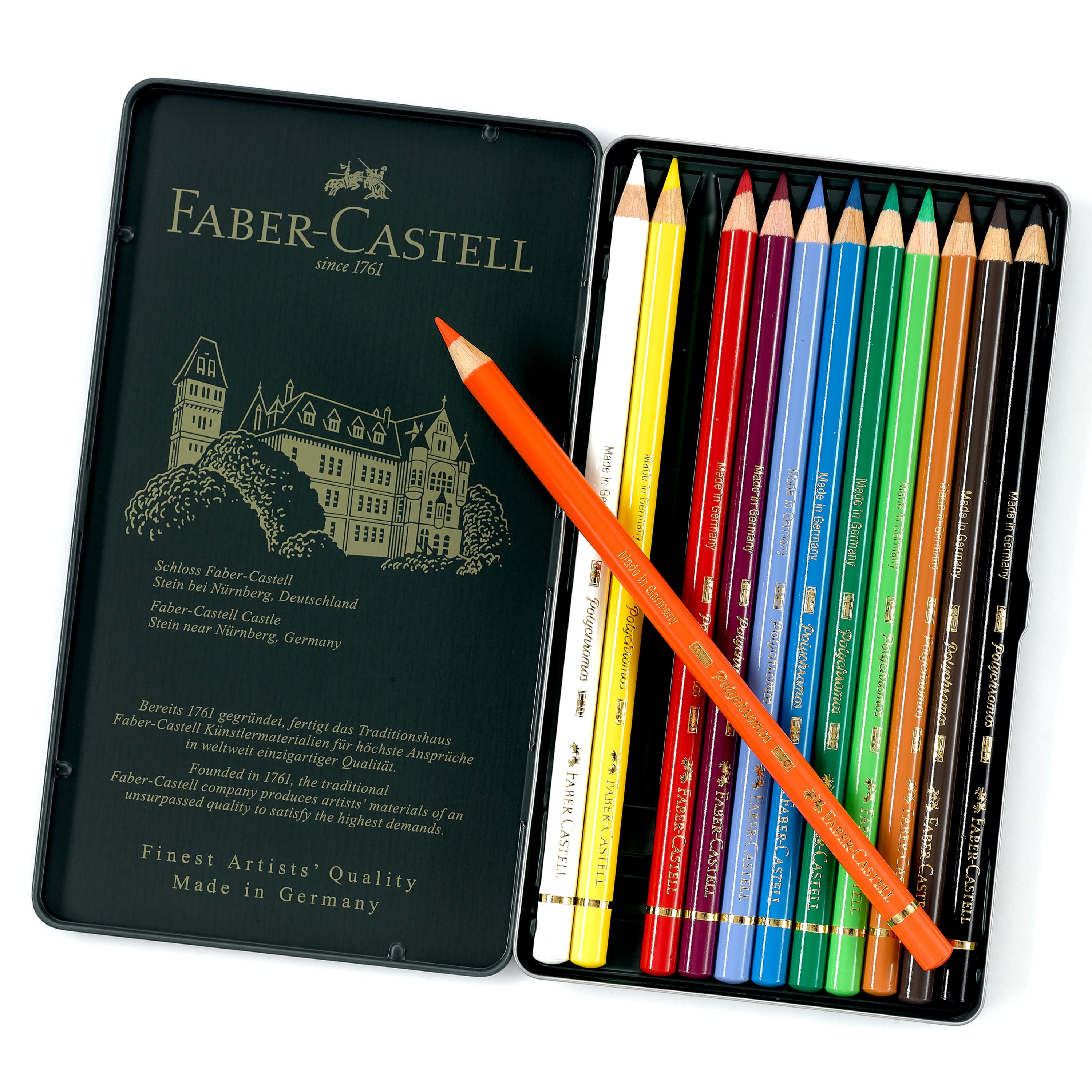 Faber-Castell Polychromos 12 Color Pencil Set