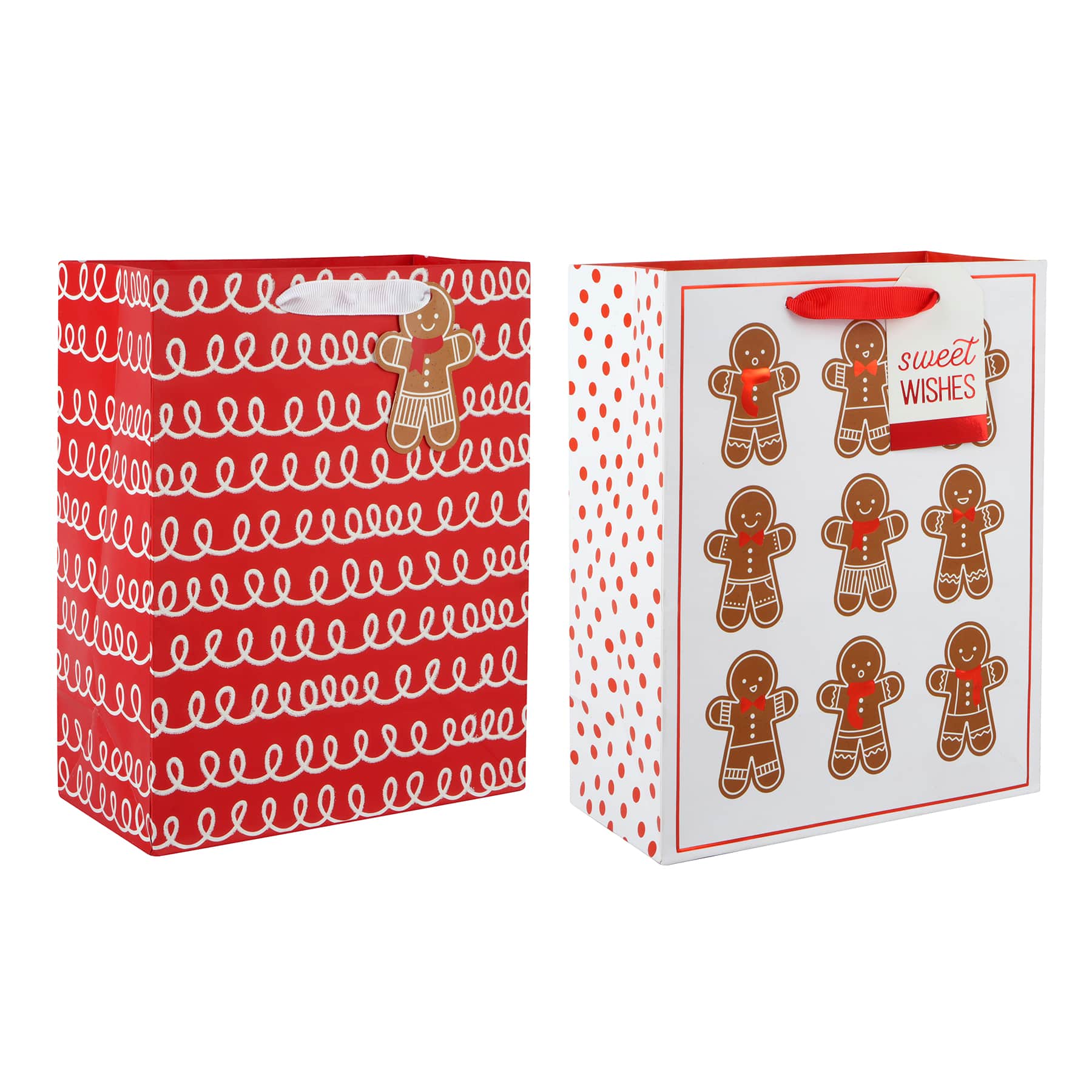 Medium Gingerbread Gift Bags by Celebrate It™