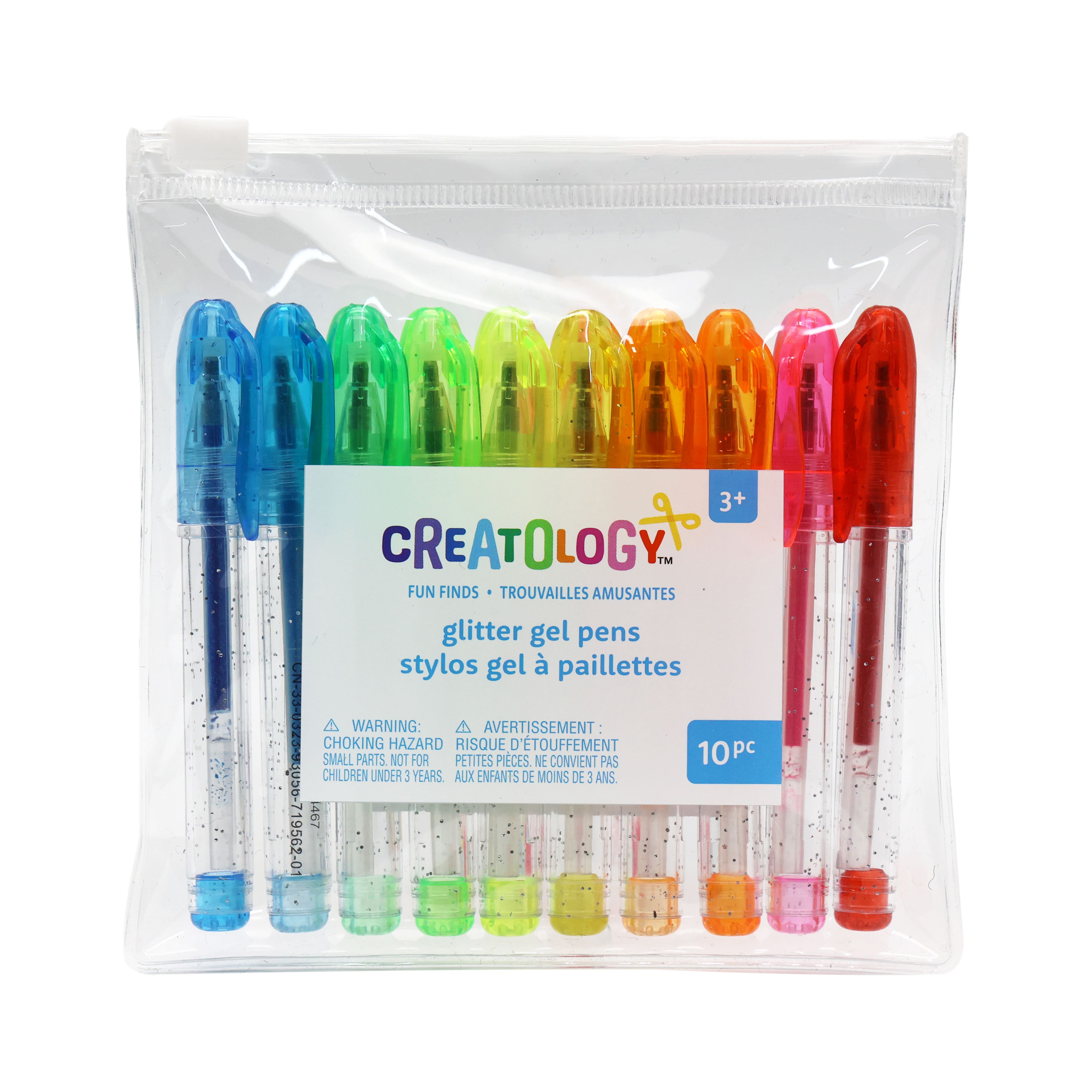 12ct Multi Color Glitter Gel Pens - Writing Pens & Markers - Art Supplies & Painting