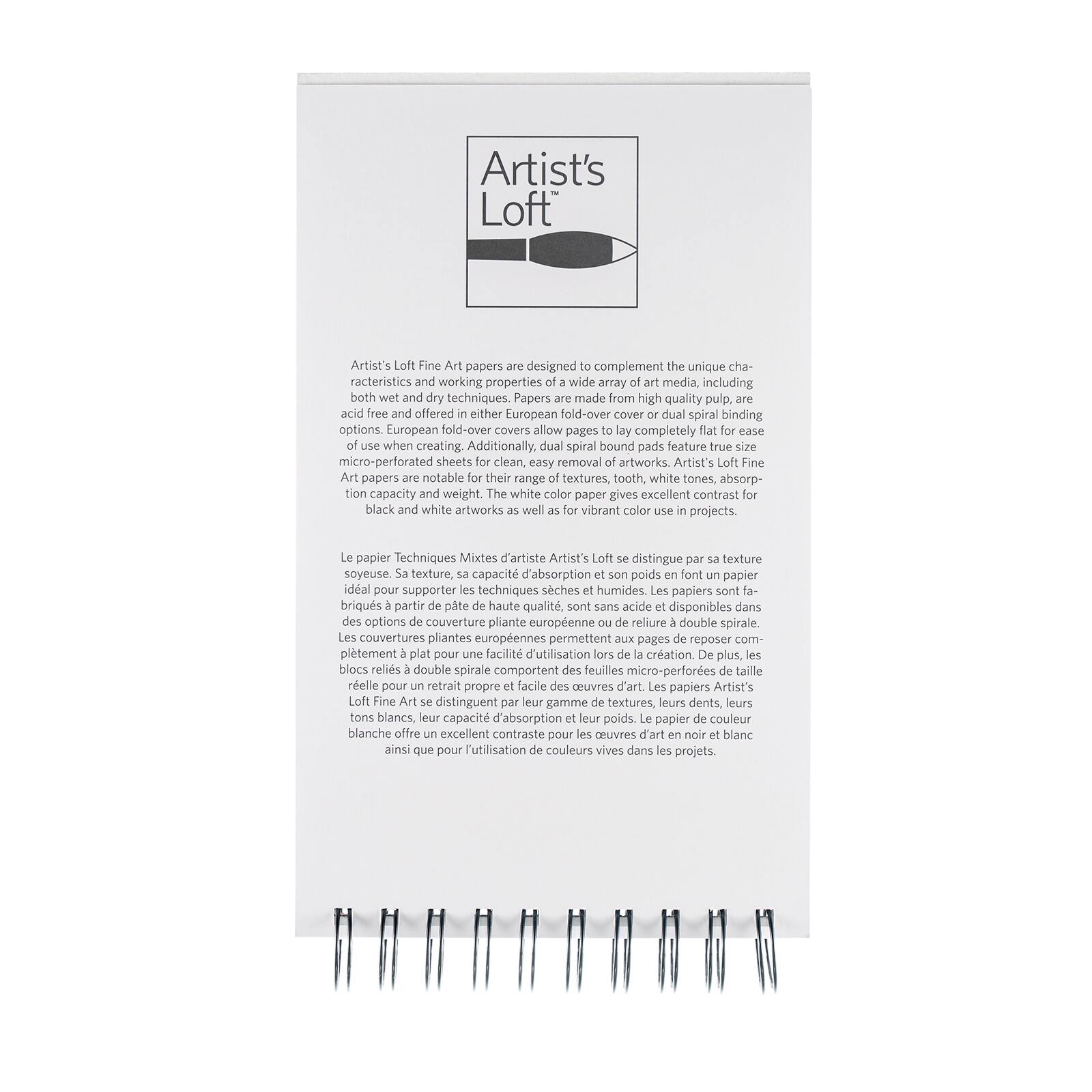 12 Pack: Drawing Pad by Artist's Loft™, 5.5" x 8.5"