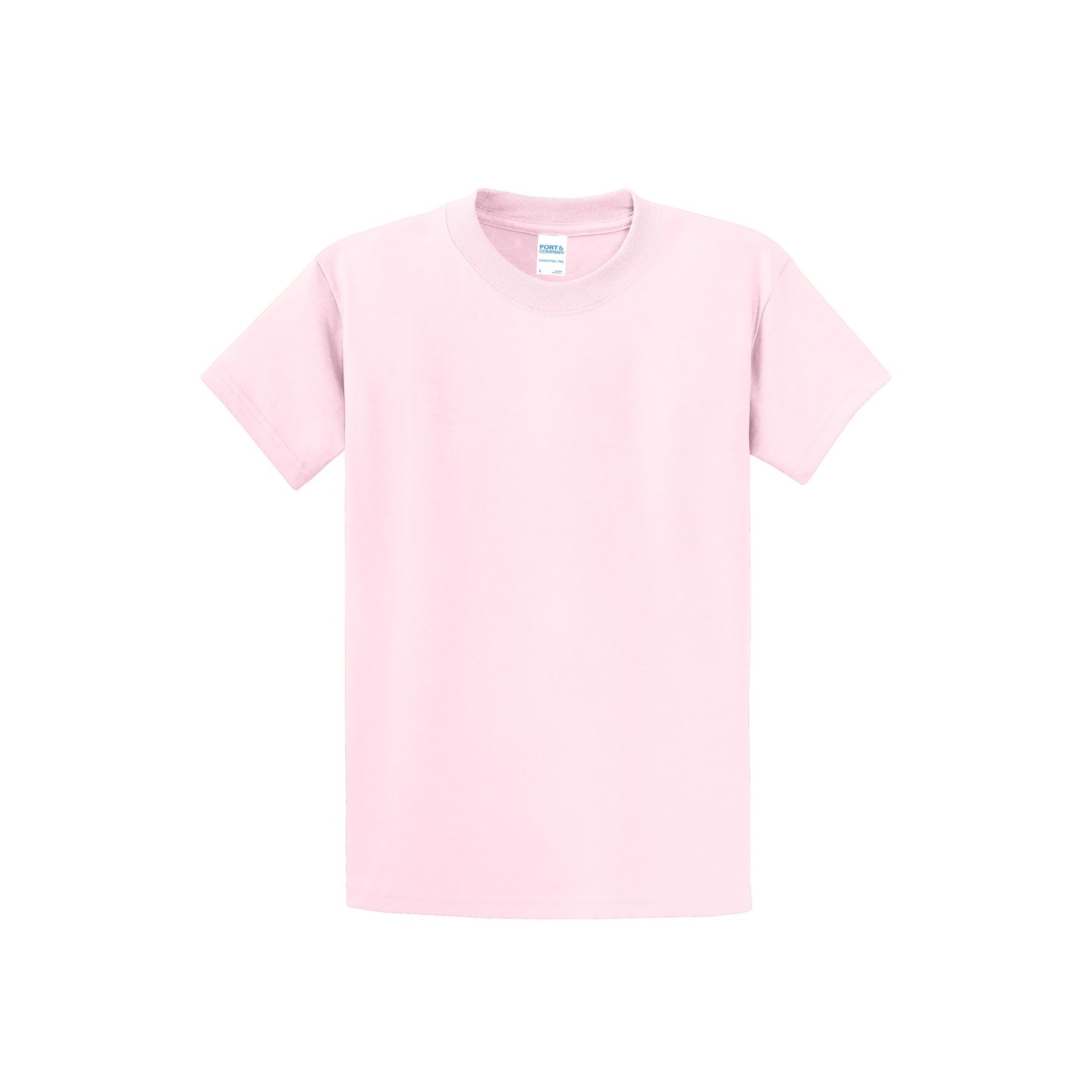 Port & Company PC61 Essential Tee - Pale Pink - M