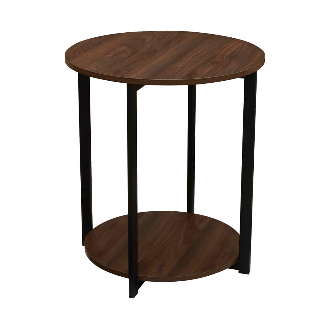 Household Essentials Jamestown 24" Round End Table