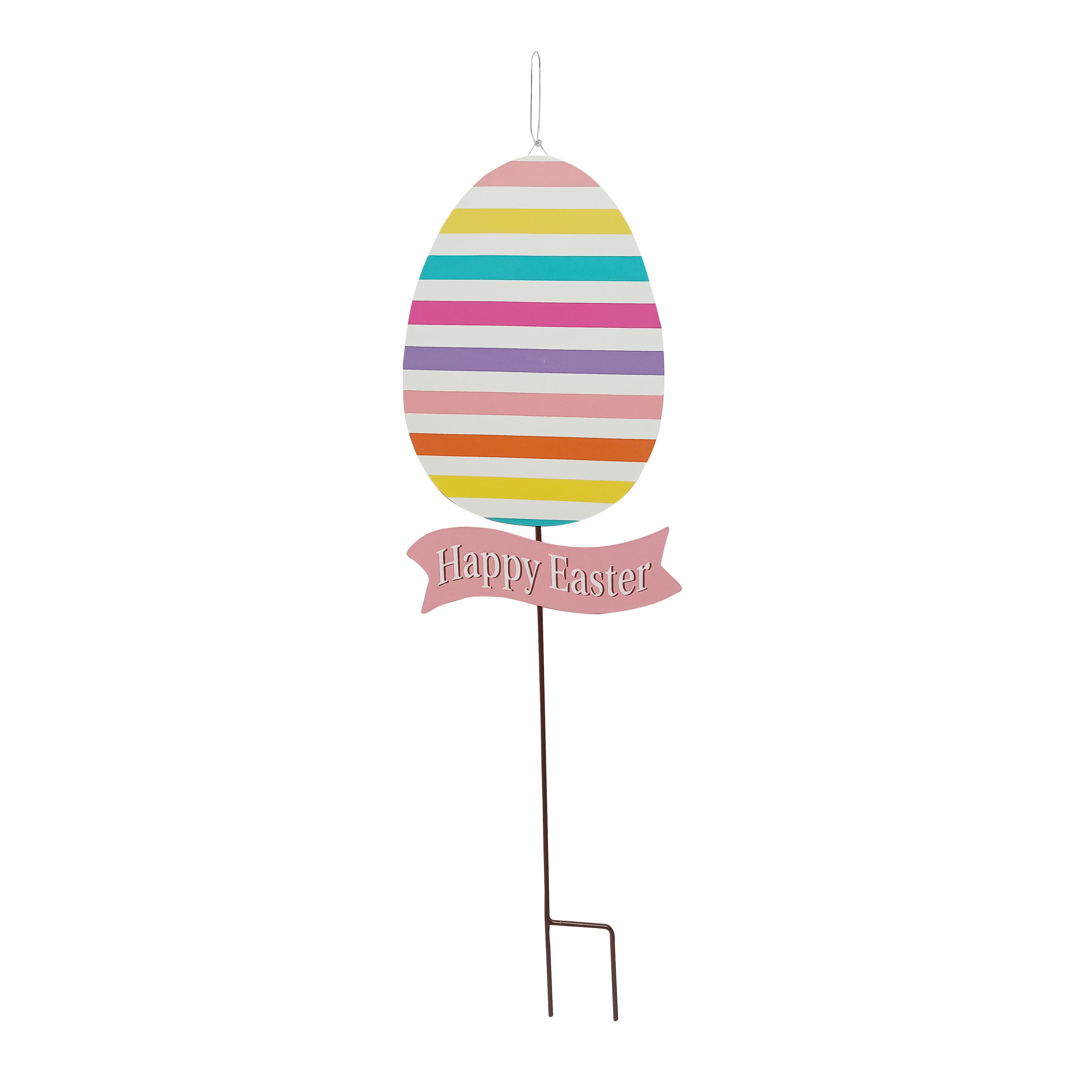 Easter Egg Metal Yard Stake by Ashland® | Michaels