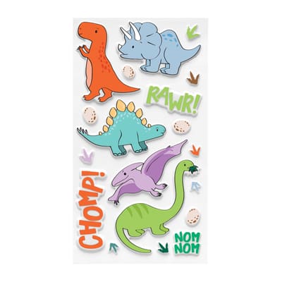 Dino Puffy Stickers by Recollections™ | Michaels