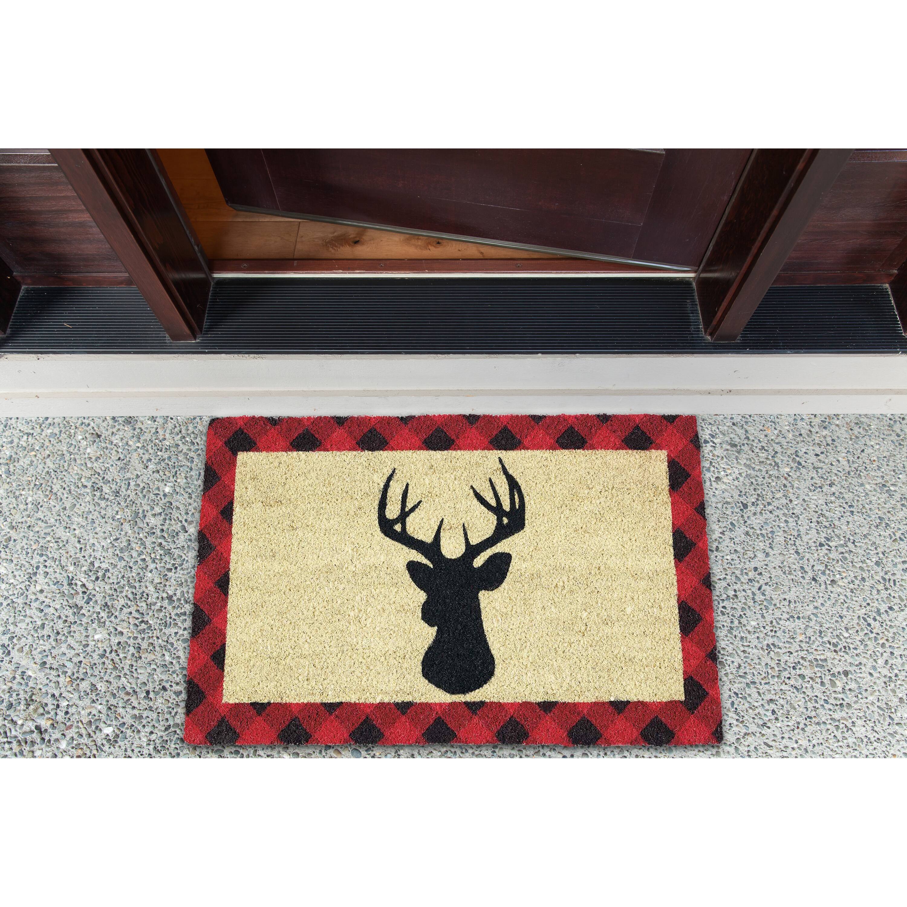 DII&#xAE; Holiday Stag Doormat
