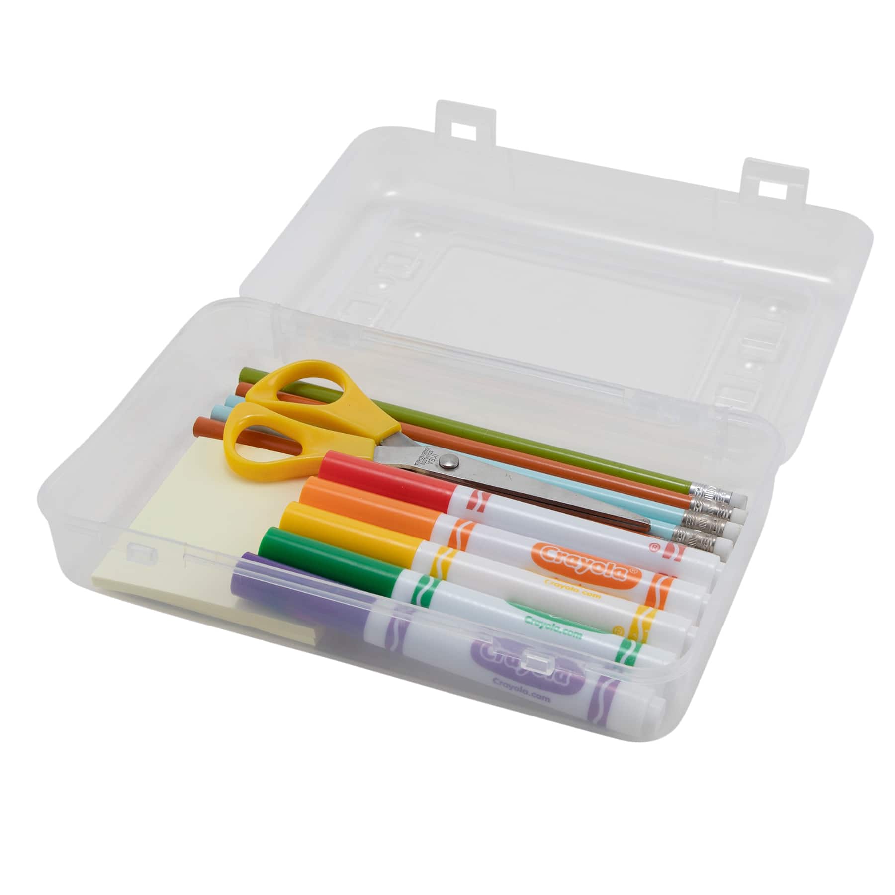 Advantus® Clear 8.5" Pencil Box