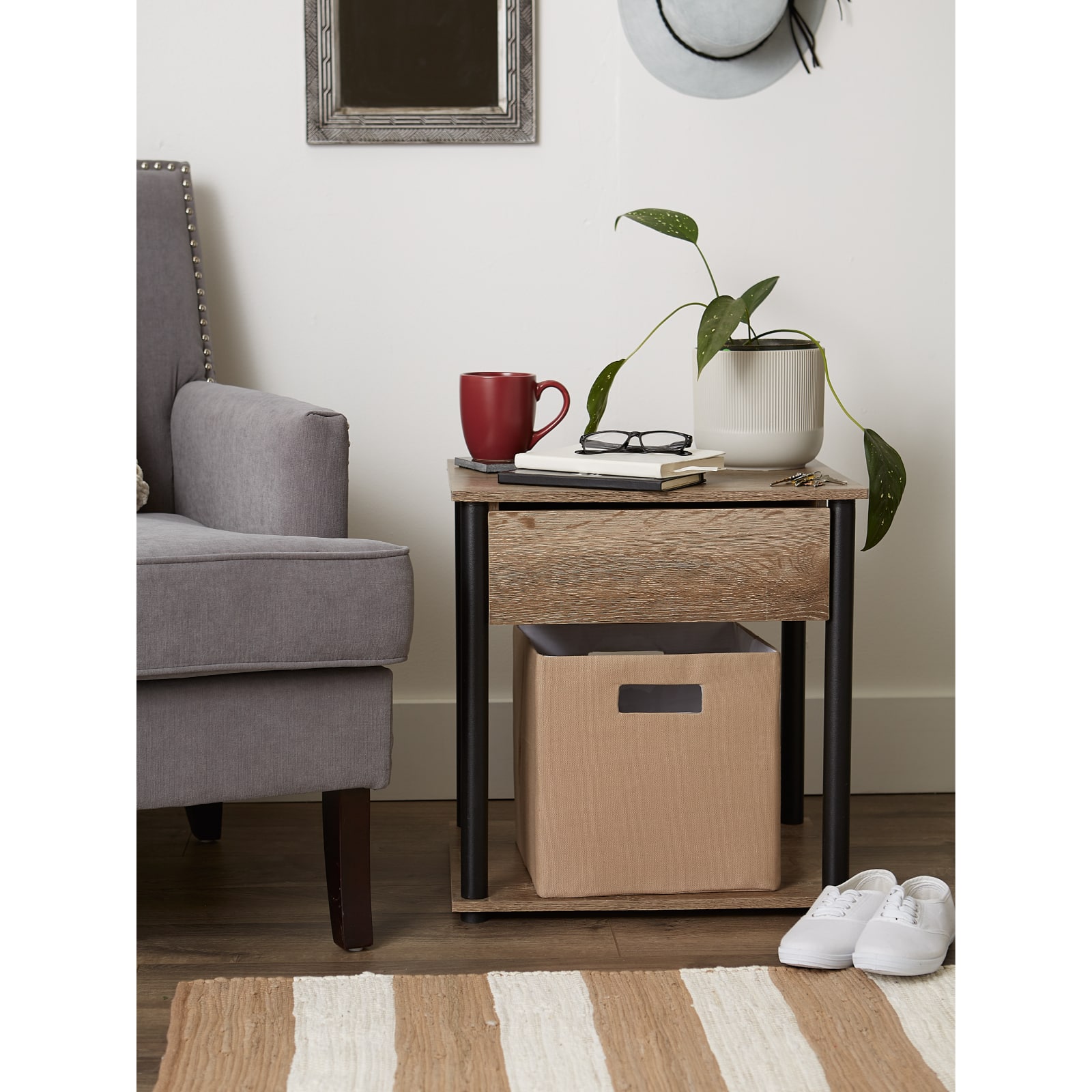 DII&#xAE; 11&#x22; Polyester Solid Storage Cube