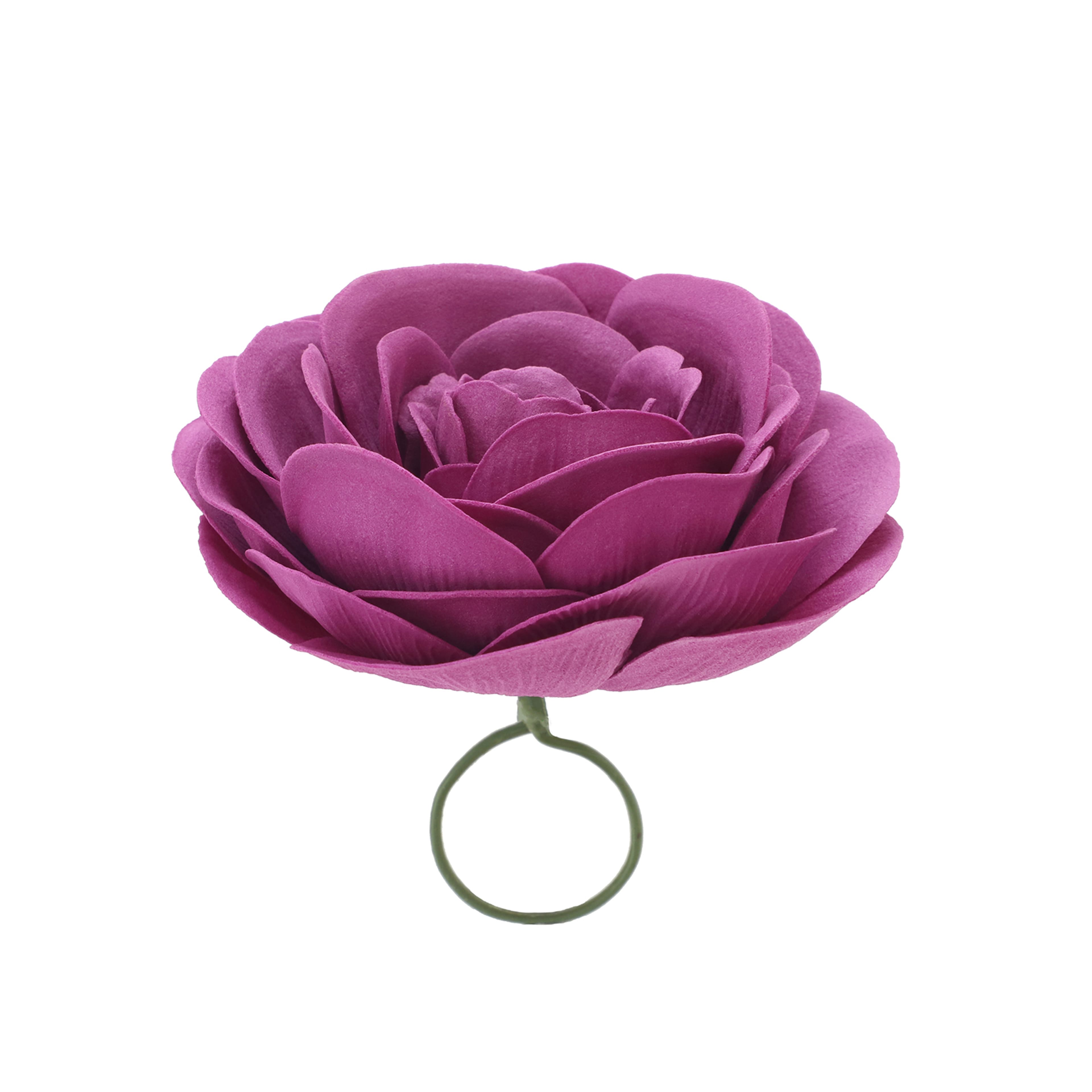 4&#x22; Dark Pink Ranunculus Floral Accent by Ashland&#xAE;